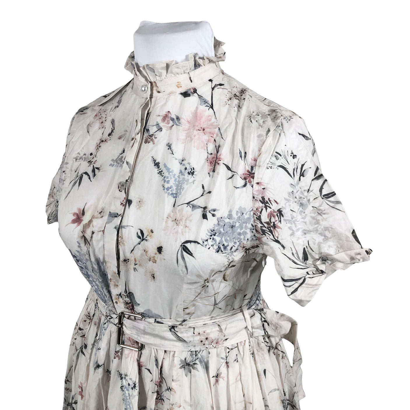 Naisten Miss Rosier - Kangasmekko, koko 42 - Beige (2)
