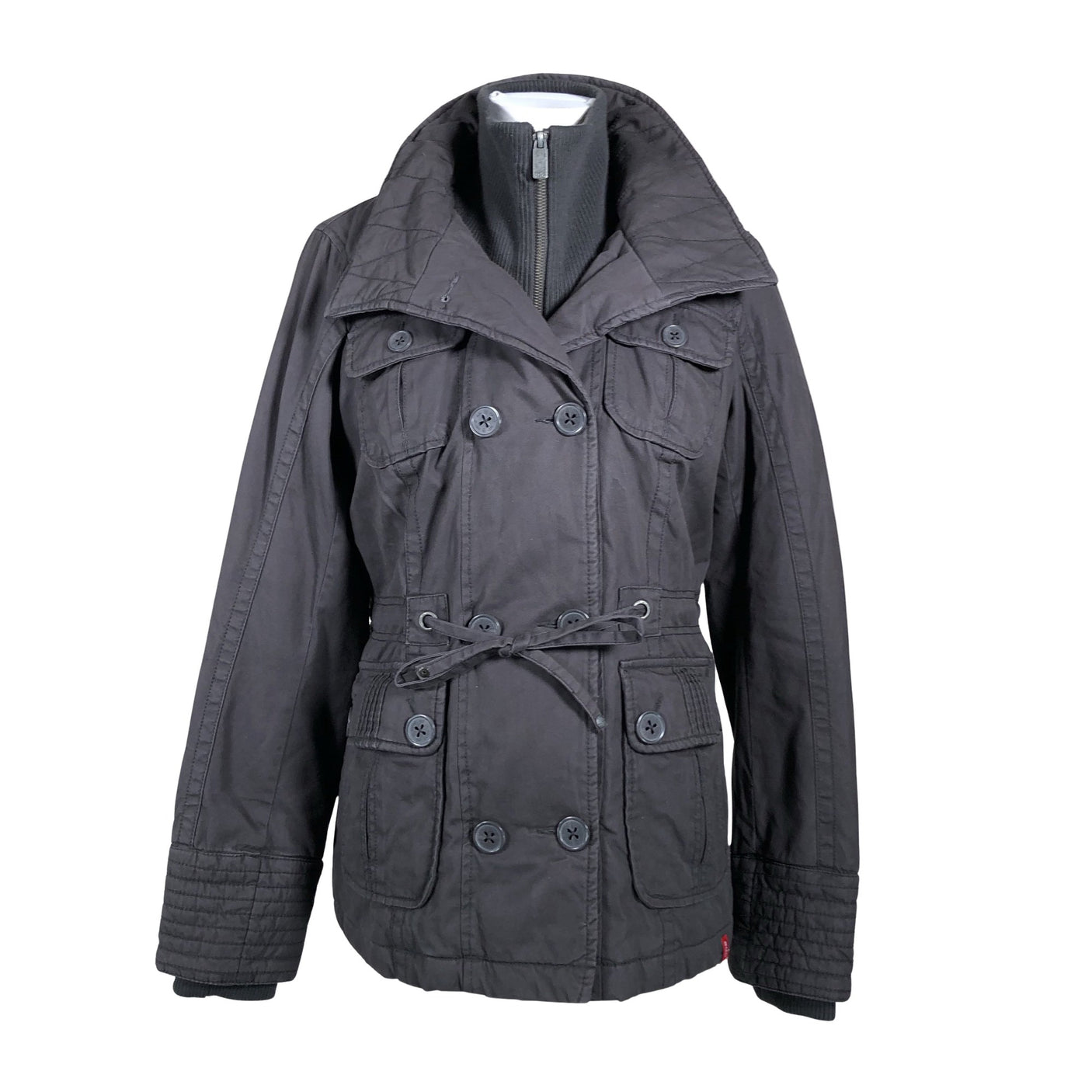 Naisten Esprit - Toppatakki, koko 40 - Harmaa (2)