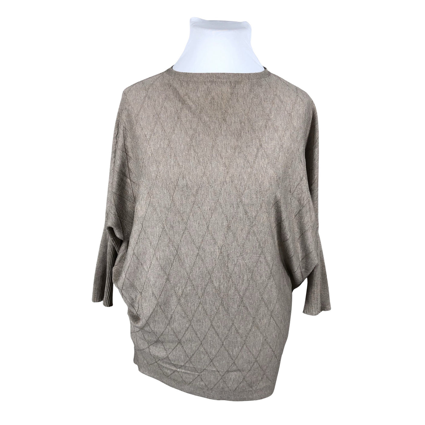 Naisten Free Quent - Neulepaita, koko 42 - Beige (1)