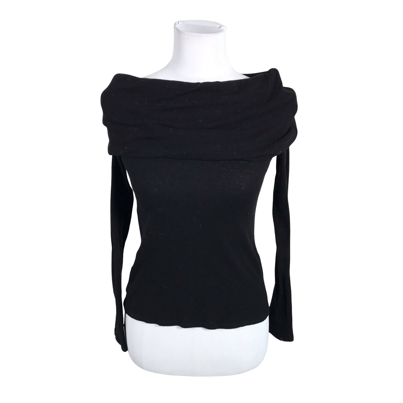 Naisten Massimo Dutti - Neulepaita, koko 38 - Musta (1)