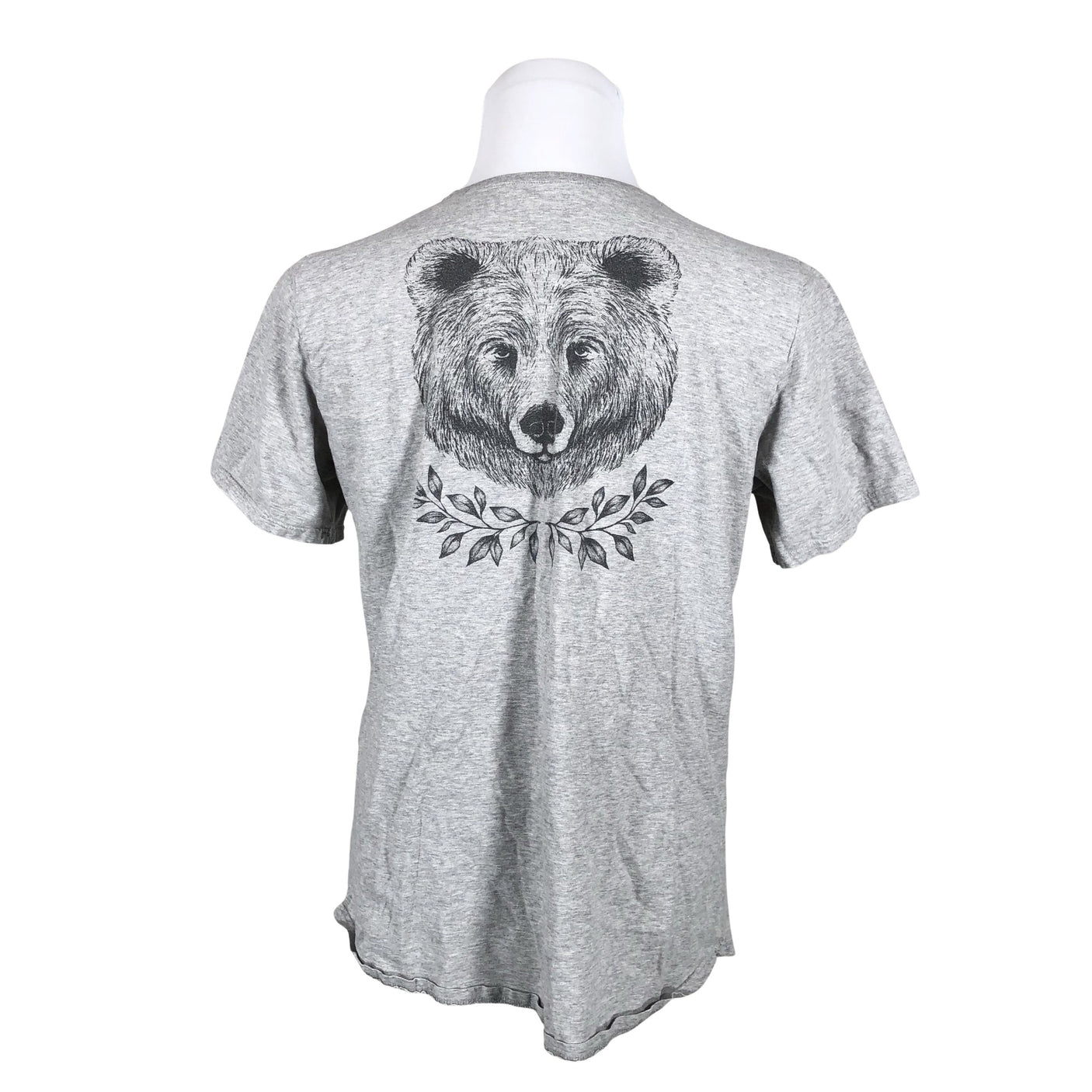 Miesten Pono Design - T-paita, koko M - Harmaa (2)