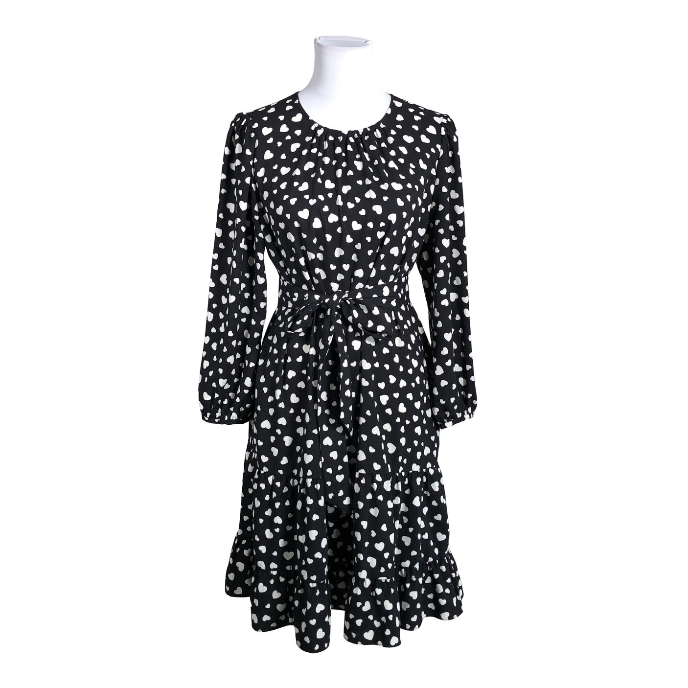 Naisten Kate Spade - Sifonkimekko, koko 40 - Musta (1)