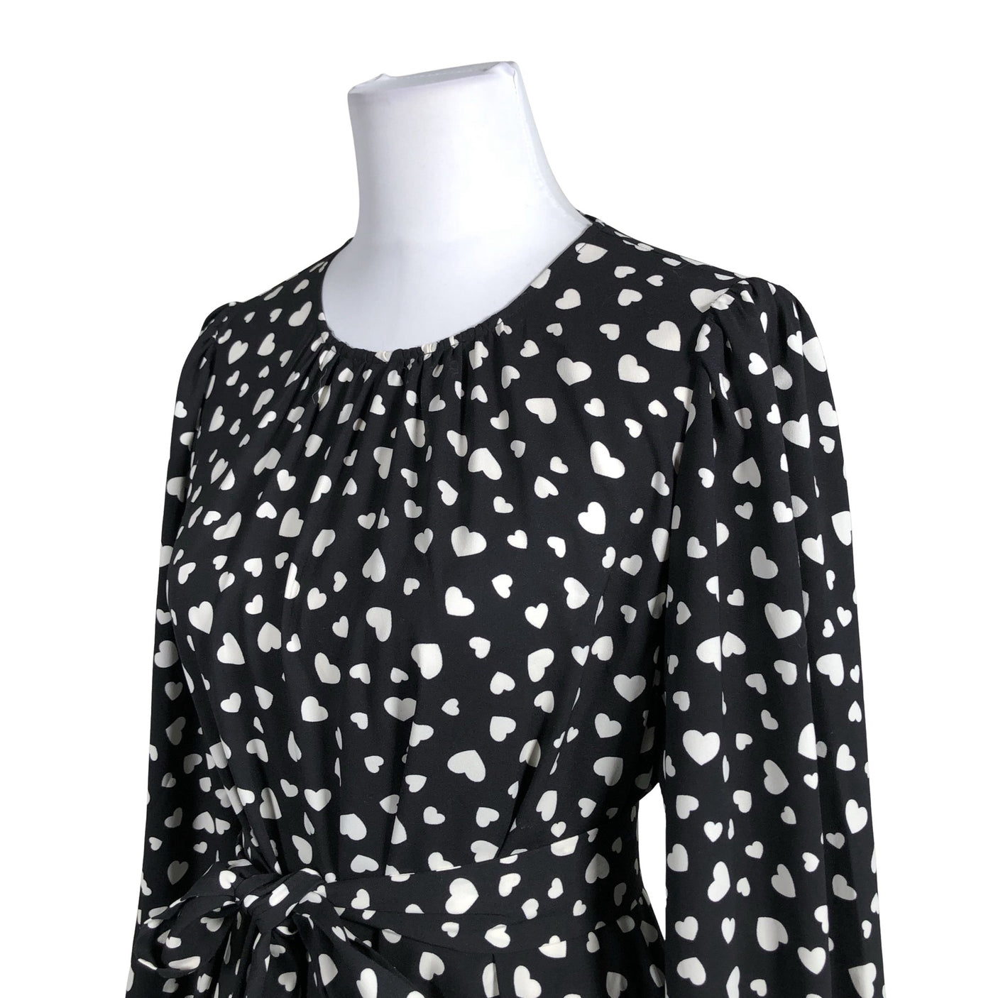 Naisten Kate Spade - Sifonkimekko, koko 40 - Musta (2)