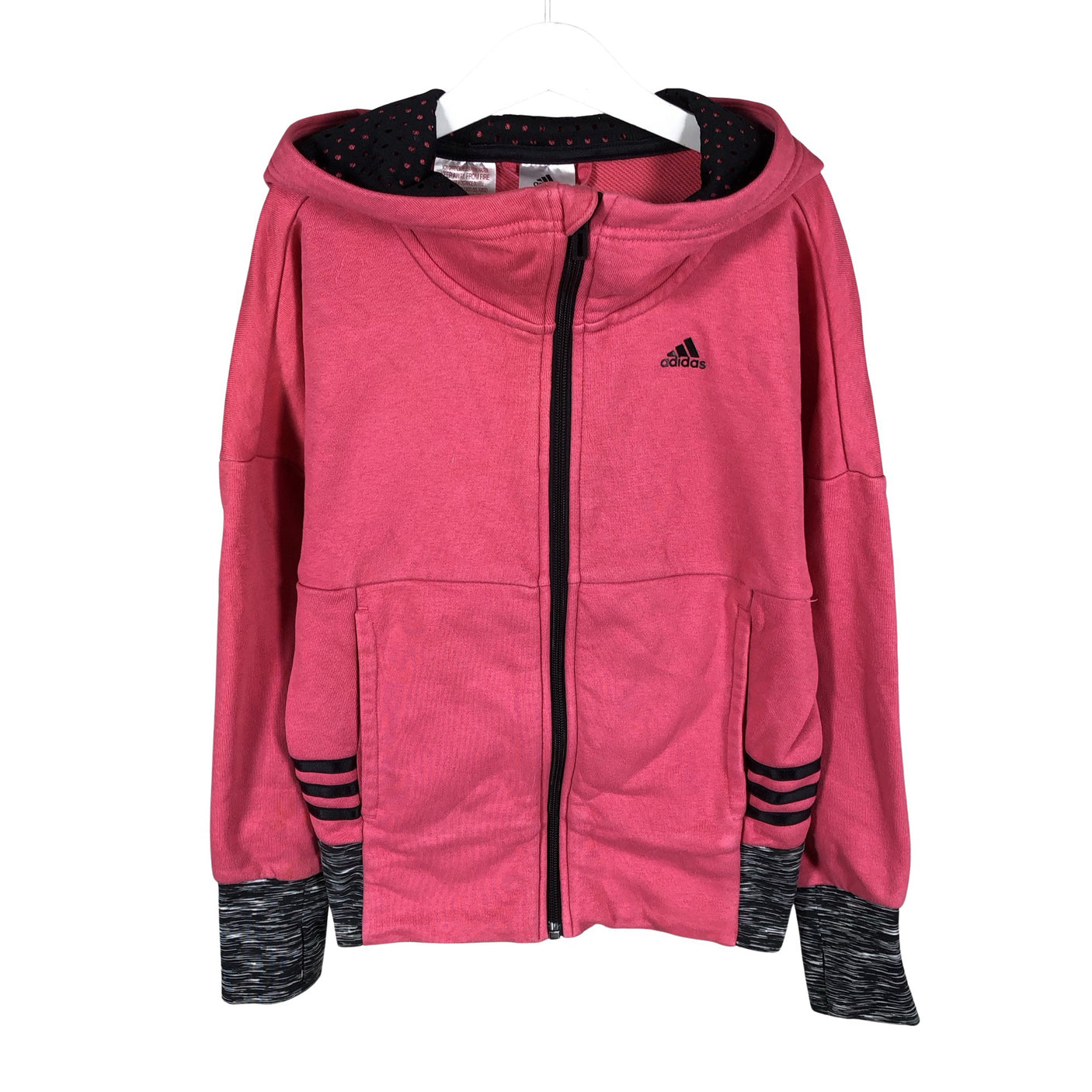 Tyttöjen Adidas - Huppari, koko 134 - 140 - Vaaleanpunainen (1)