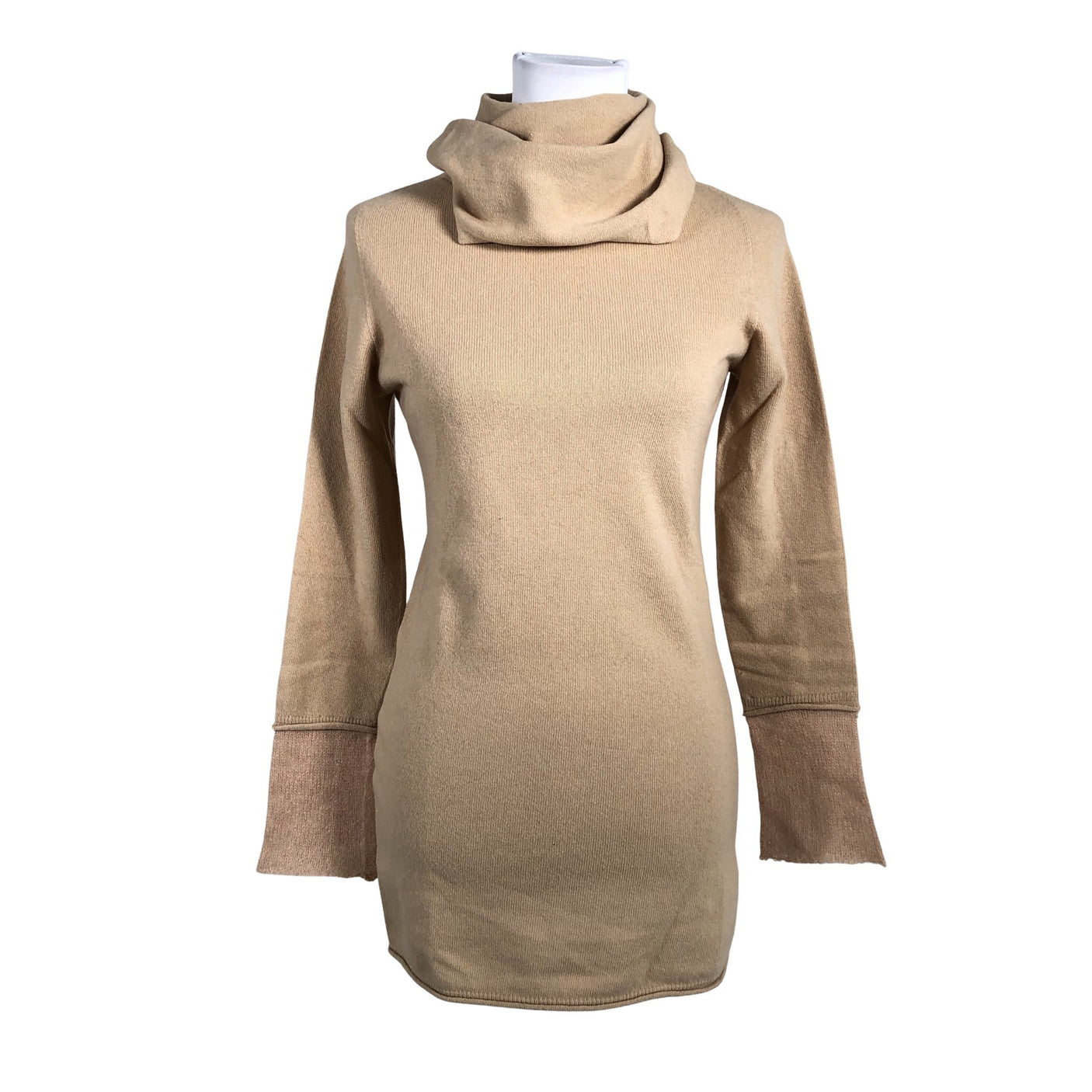 Naisten Stefanel - Neuletunika, koko 38 - Beige (1)