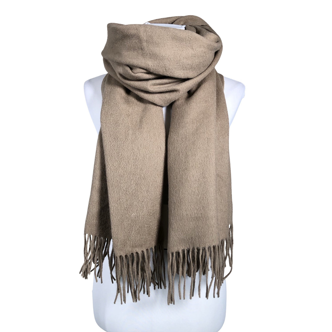Unisex MSCH Copenhagen - Huivi, koko Maxi - Beige (1)