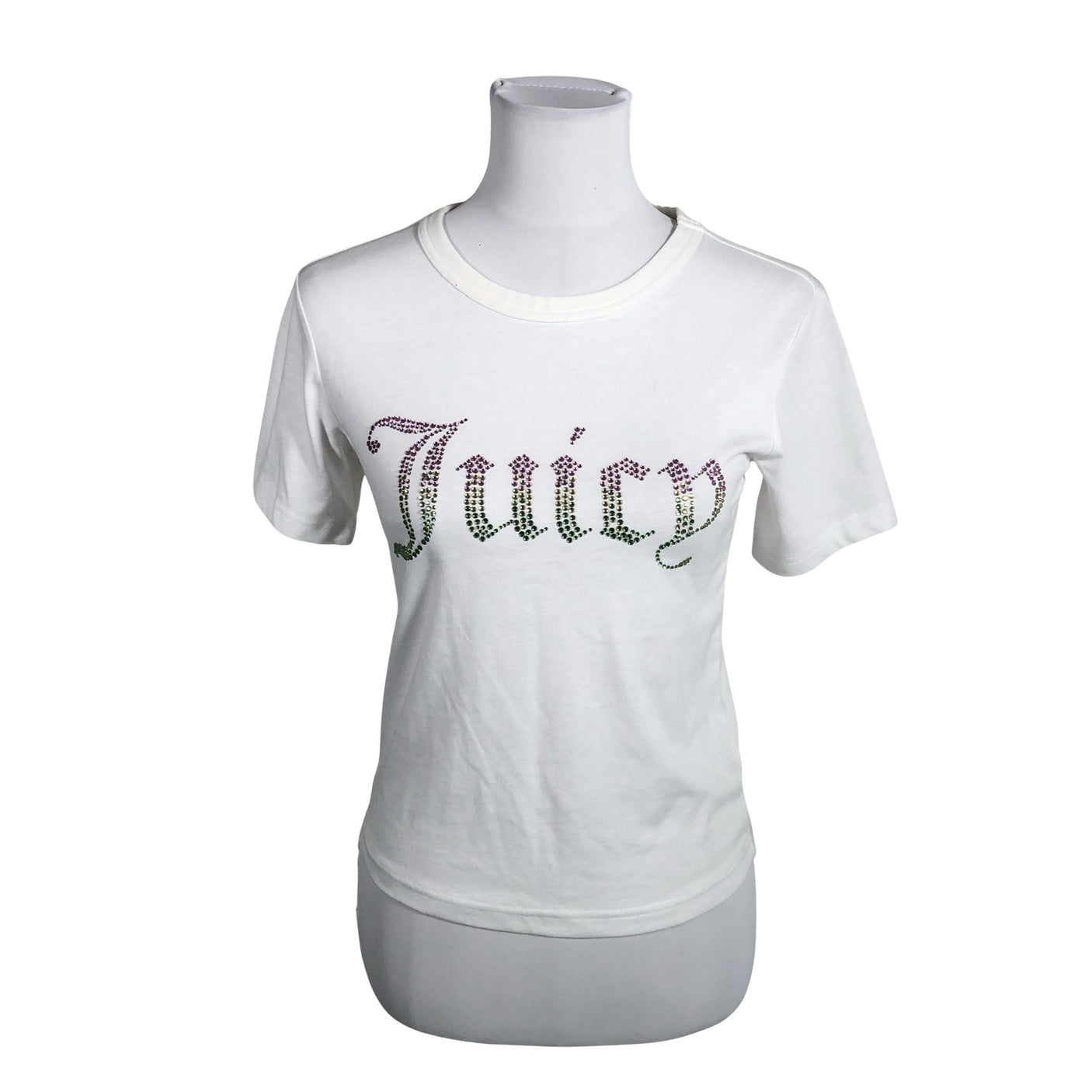 Naisten Juicy Couture - T-paita, koko 32 - Valkoinen (1)