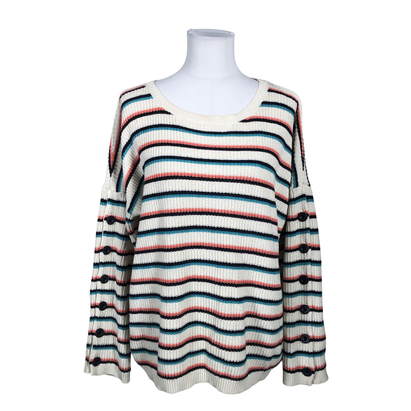 Naisten Esprit - Neulepaita, koko 40 - Beige (1)