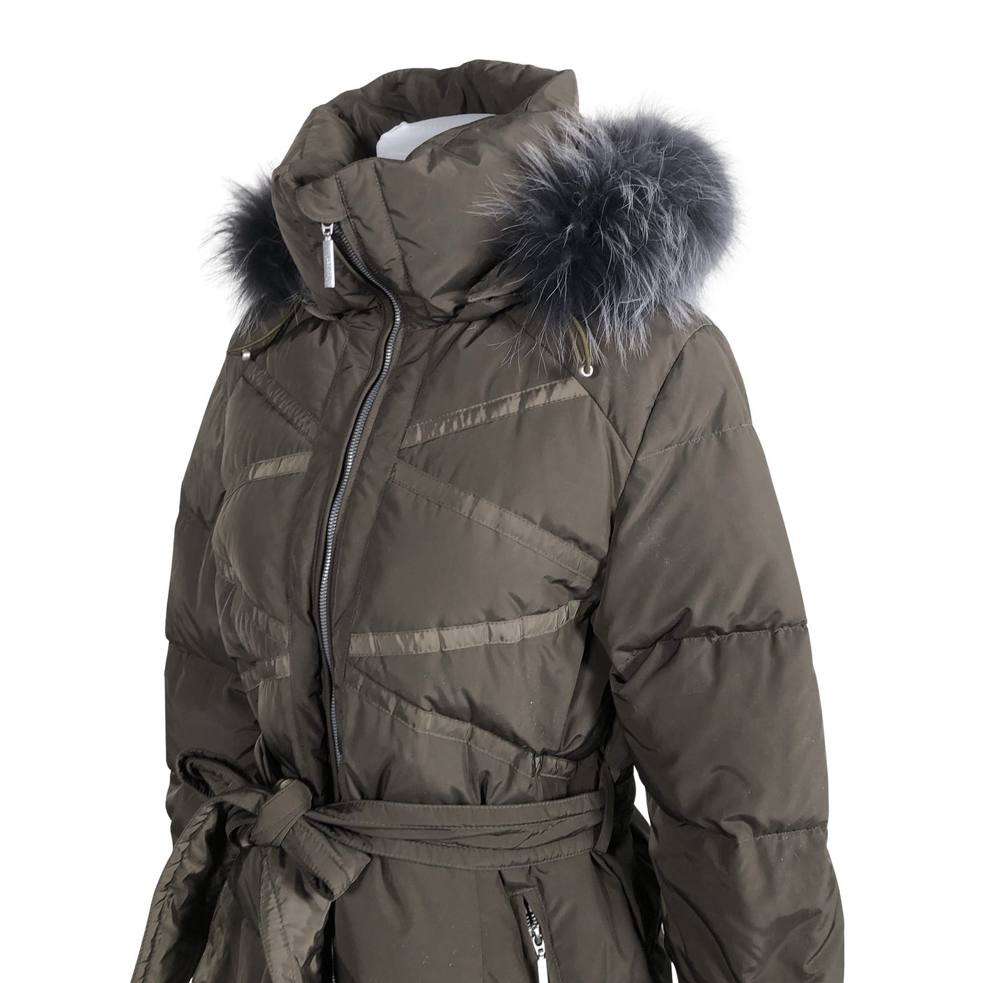 Naisten Joutsen - Untuvatakki, koko 40 - Ruskea (2)