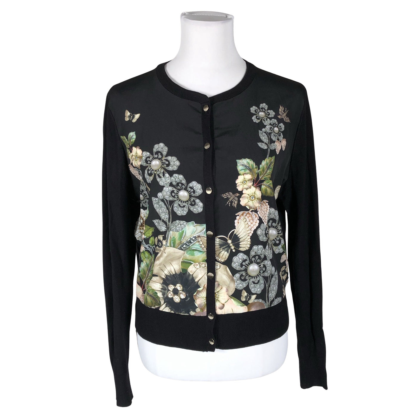 Naisten Ted Baker - Neuletakki, koko 38 - Musta (1)