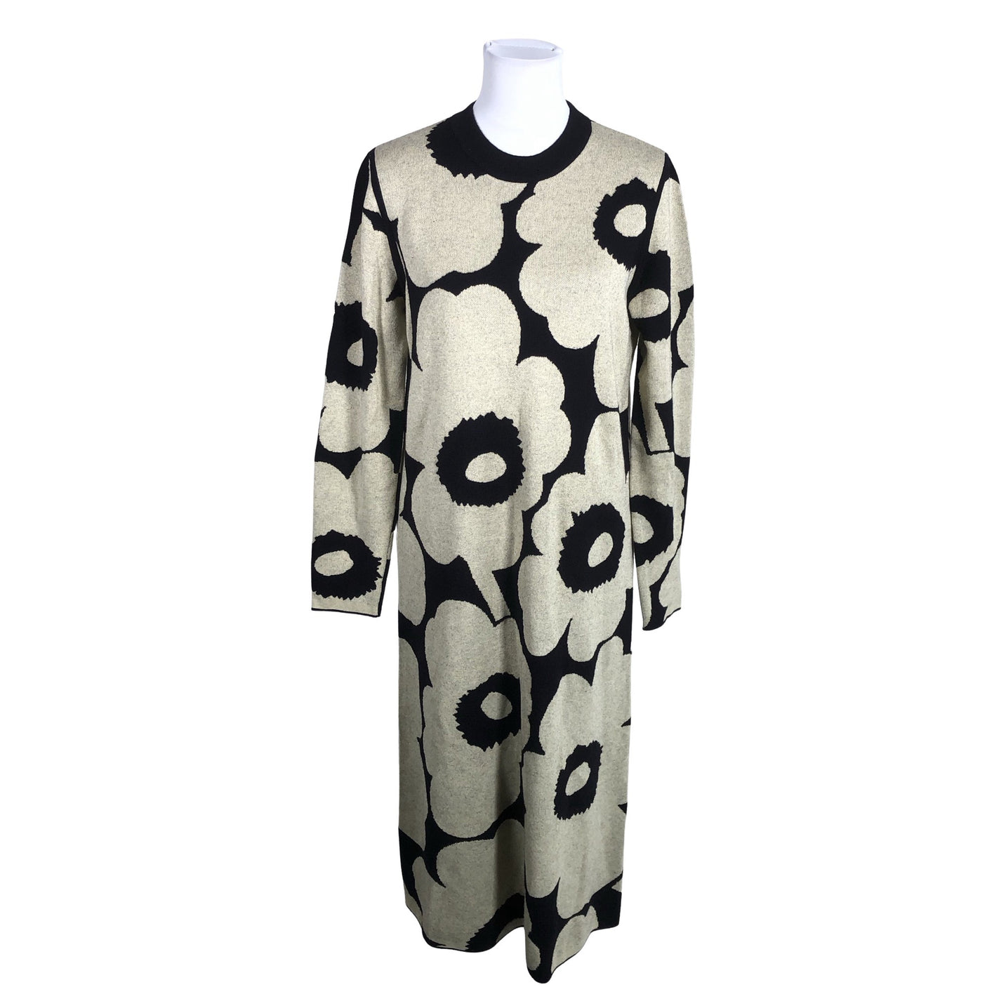 Naisten Marimekko - Neulemekko, koko 38 - Beige (1)