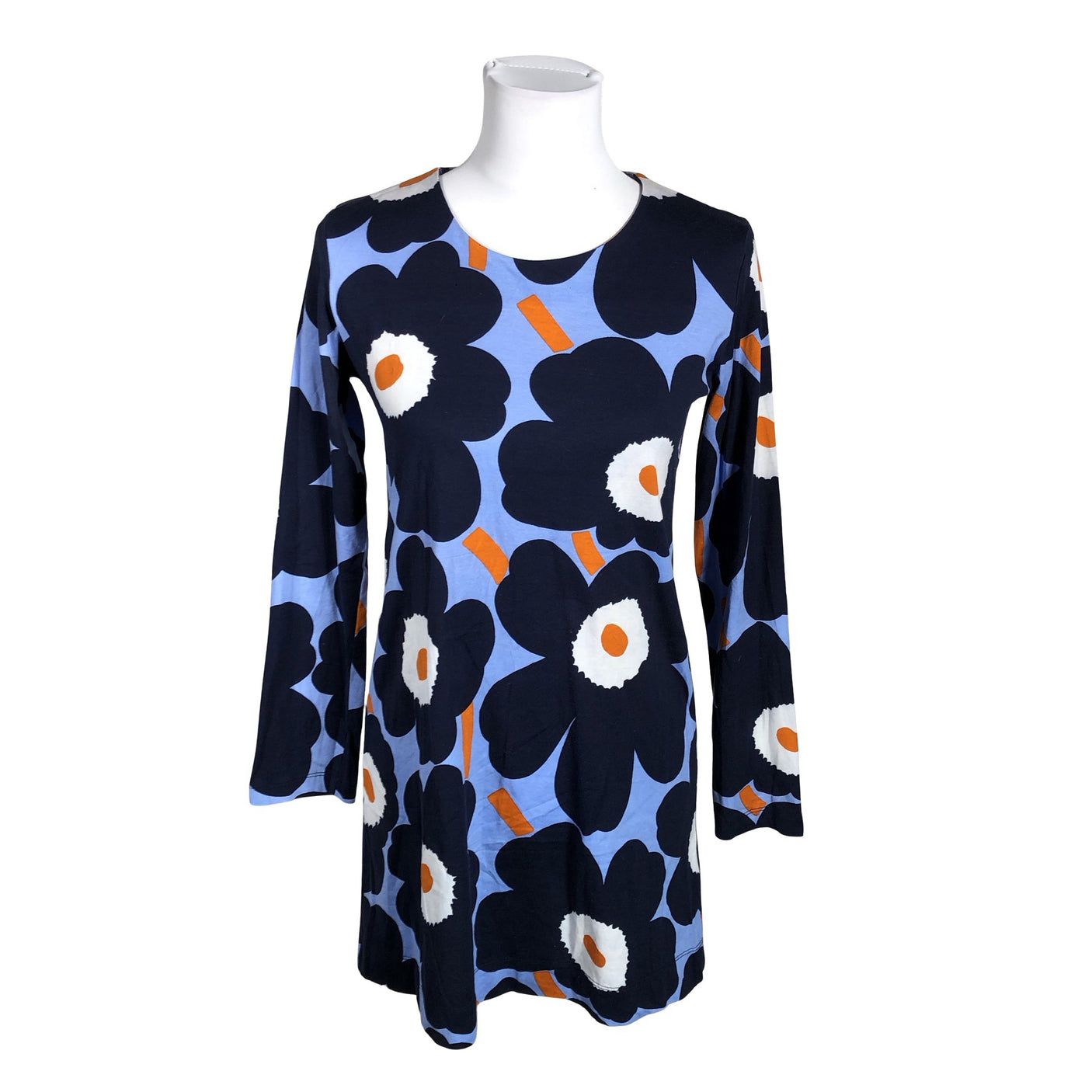 Naisten Marimekko - Trikootunika, koko 34 - Sininen (1)