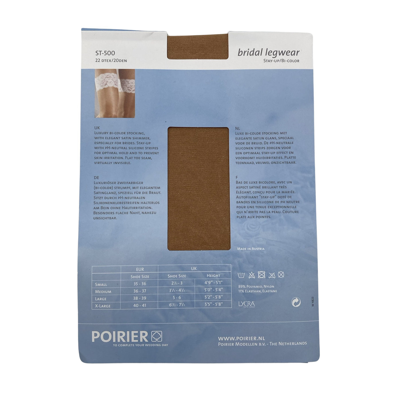 Naisten Poirier - Sukkahousut, ohuet, koko 42 - Beige (2)