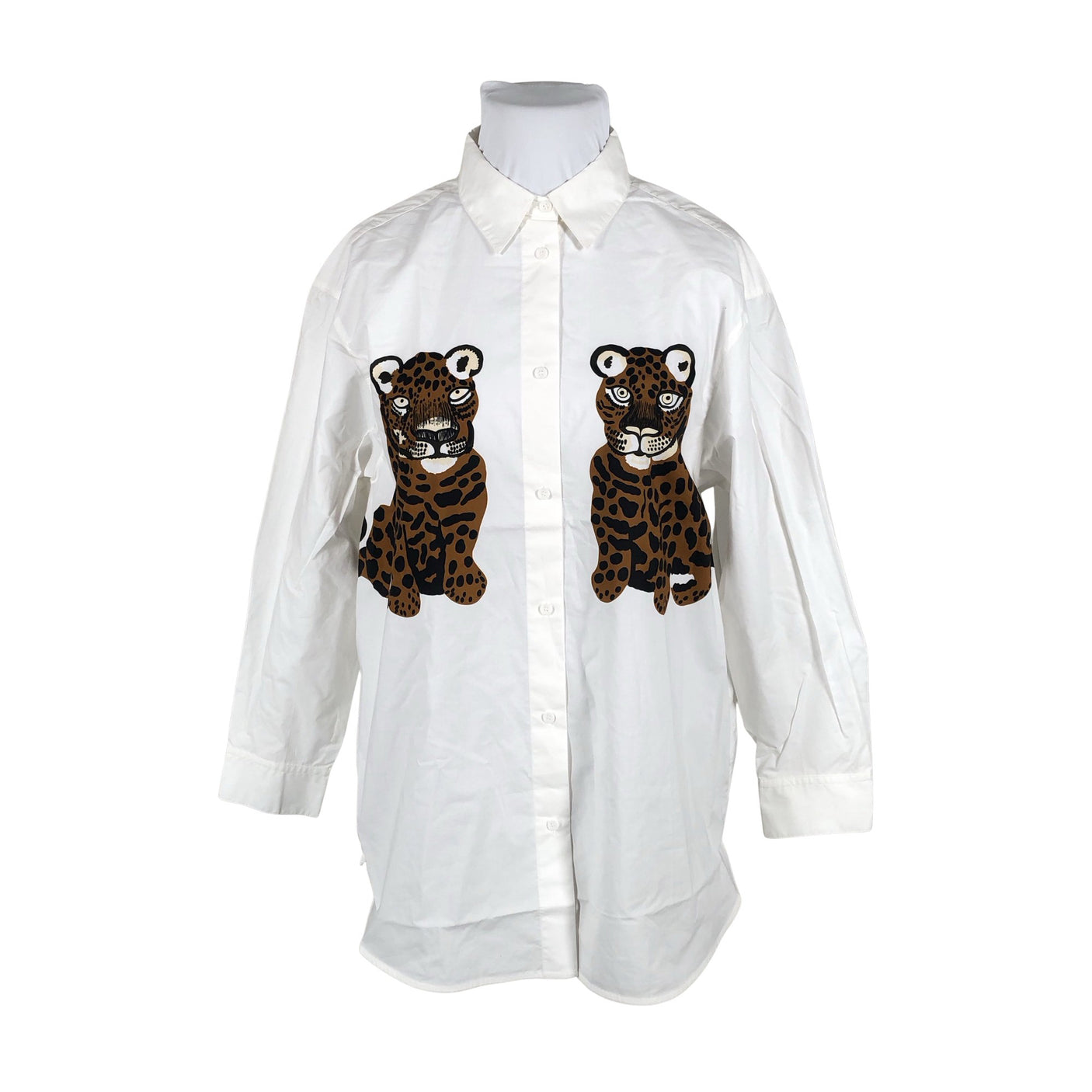 Naisten Marimekko - Kangastunika, koko 44 - Valkoinen (1)