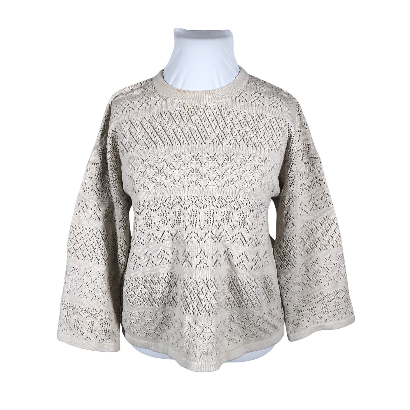 Naisten Nanso - Neulepaita, koko 44 - Beige (1)