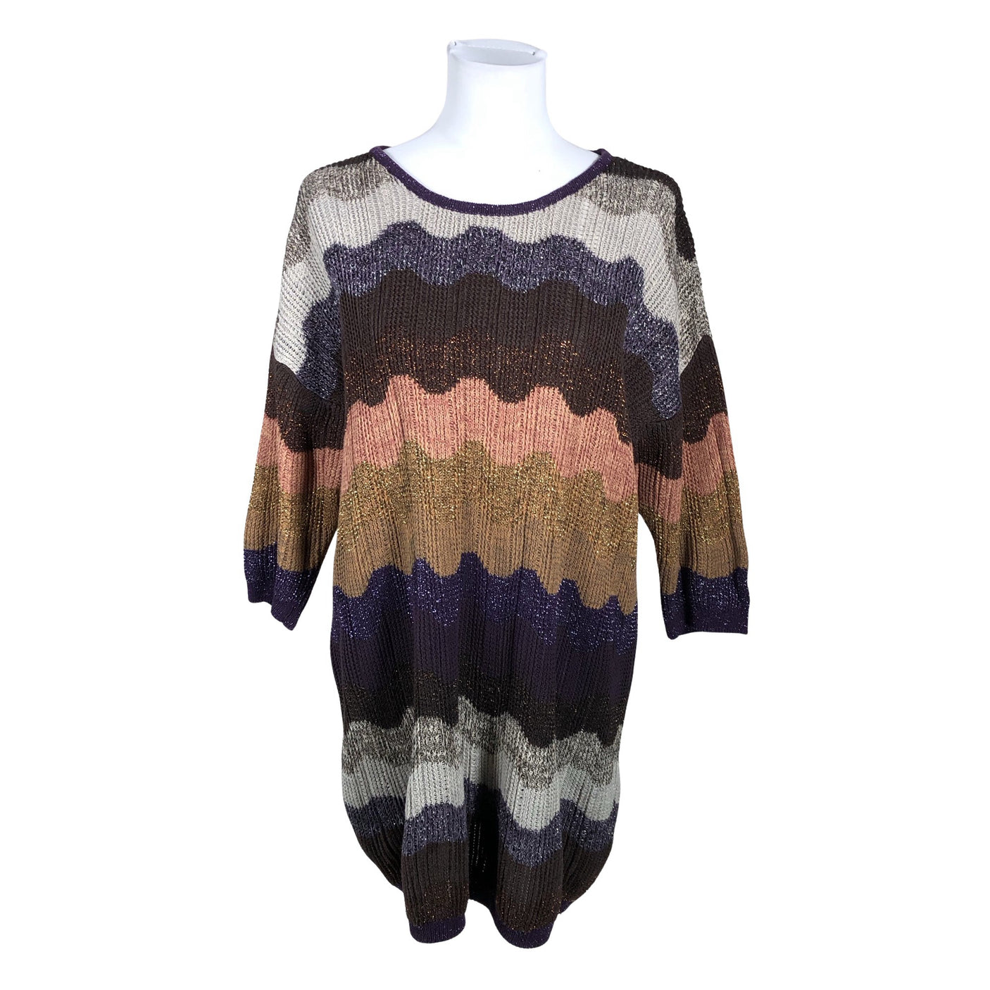 Naisten Lindex - Neulemekko, koko 36 - Violetti (1)