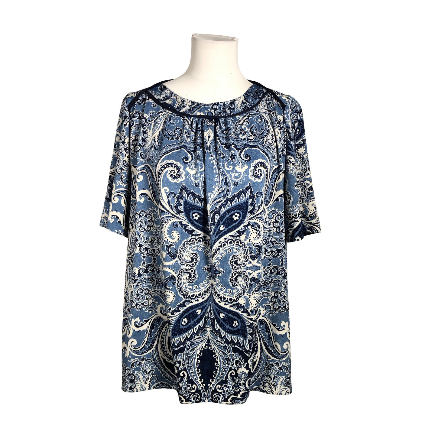 Naisten Voglia - T-paita, koko 40 - Sininen (1)