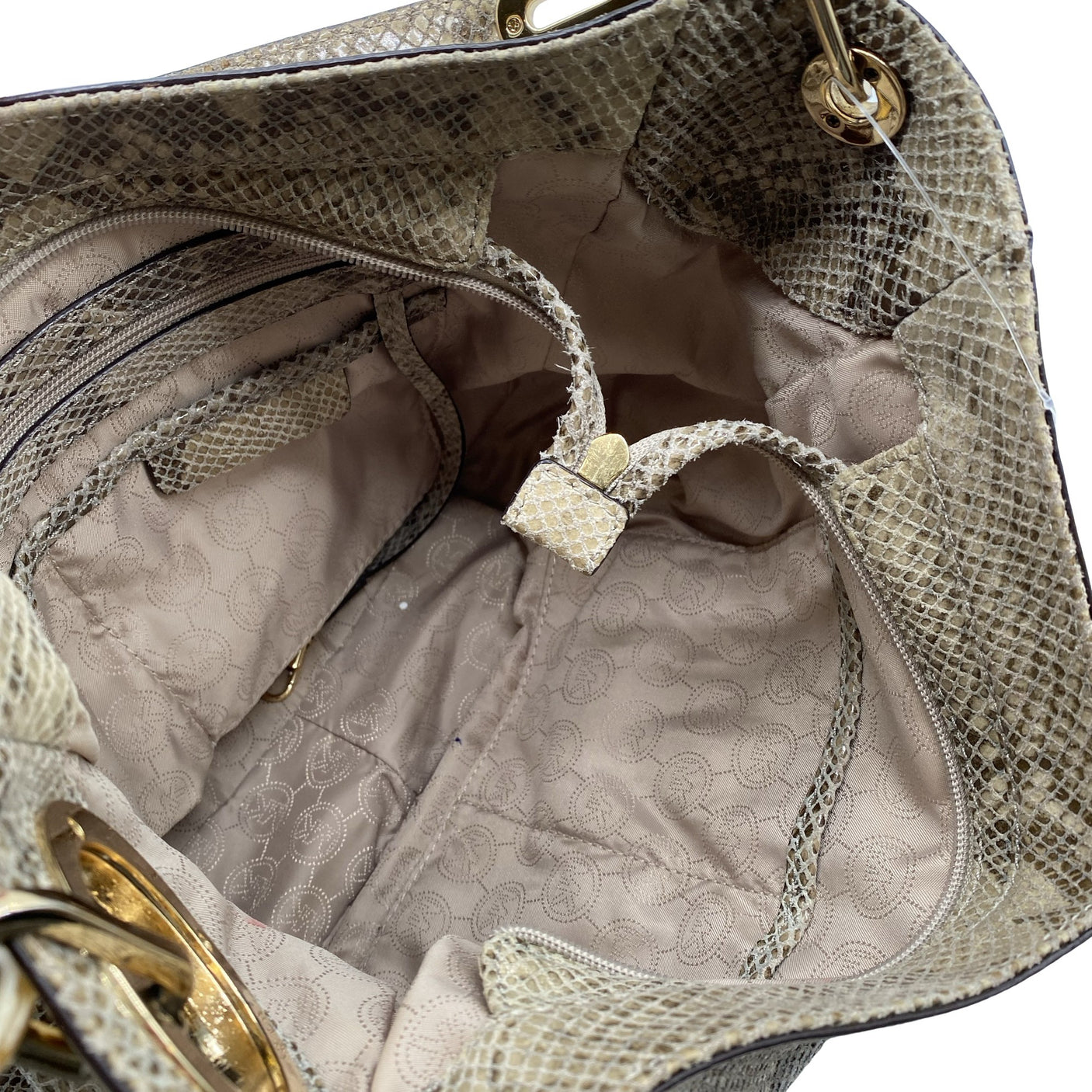 Naisten Michael Kors - Käsilaukku, koko Midi - Beige (2)