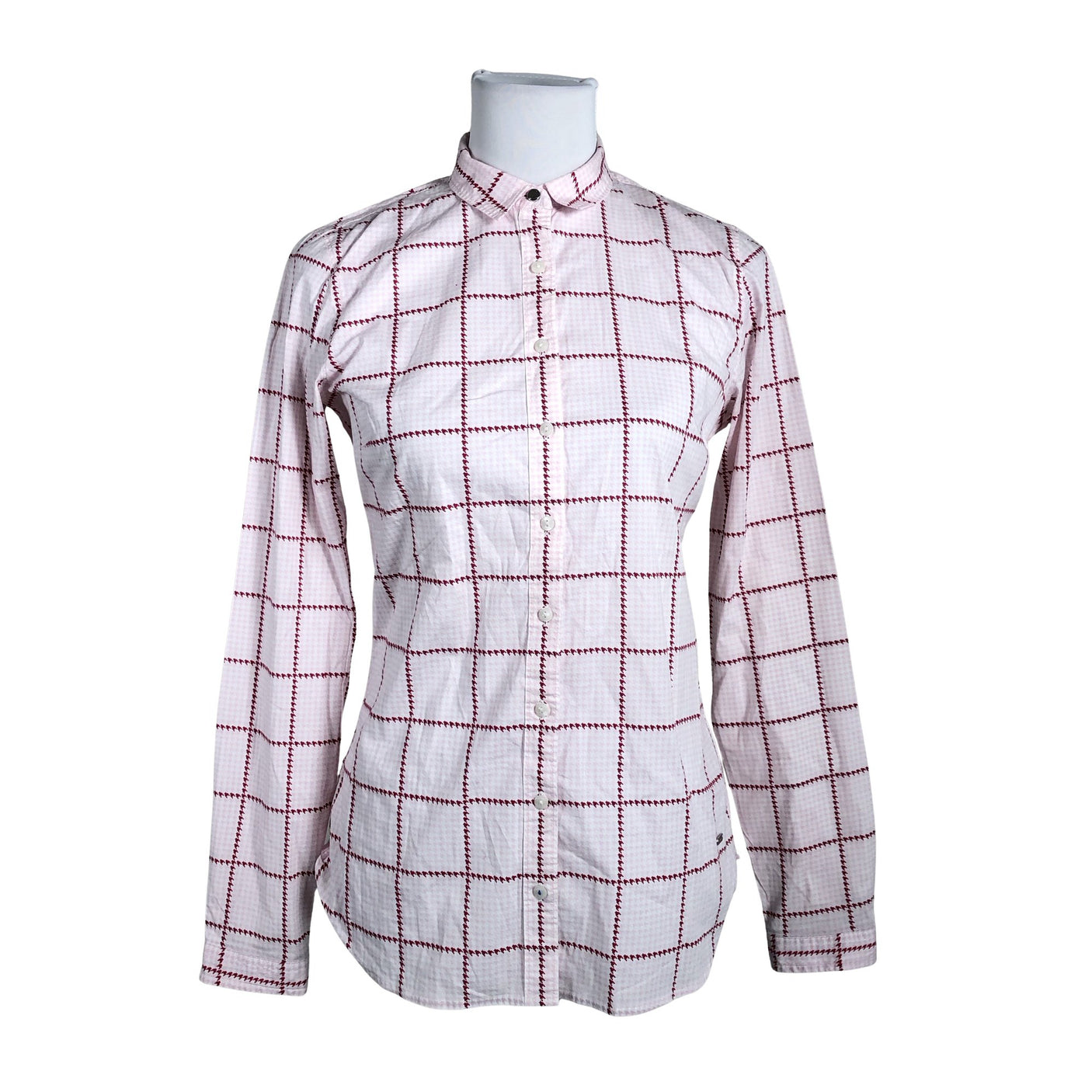Naisten Tommy Hilfiger - Kauluspaita, koko 36 - Vaaleanpunainen (1)