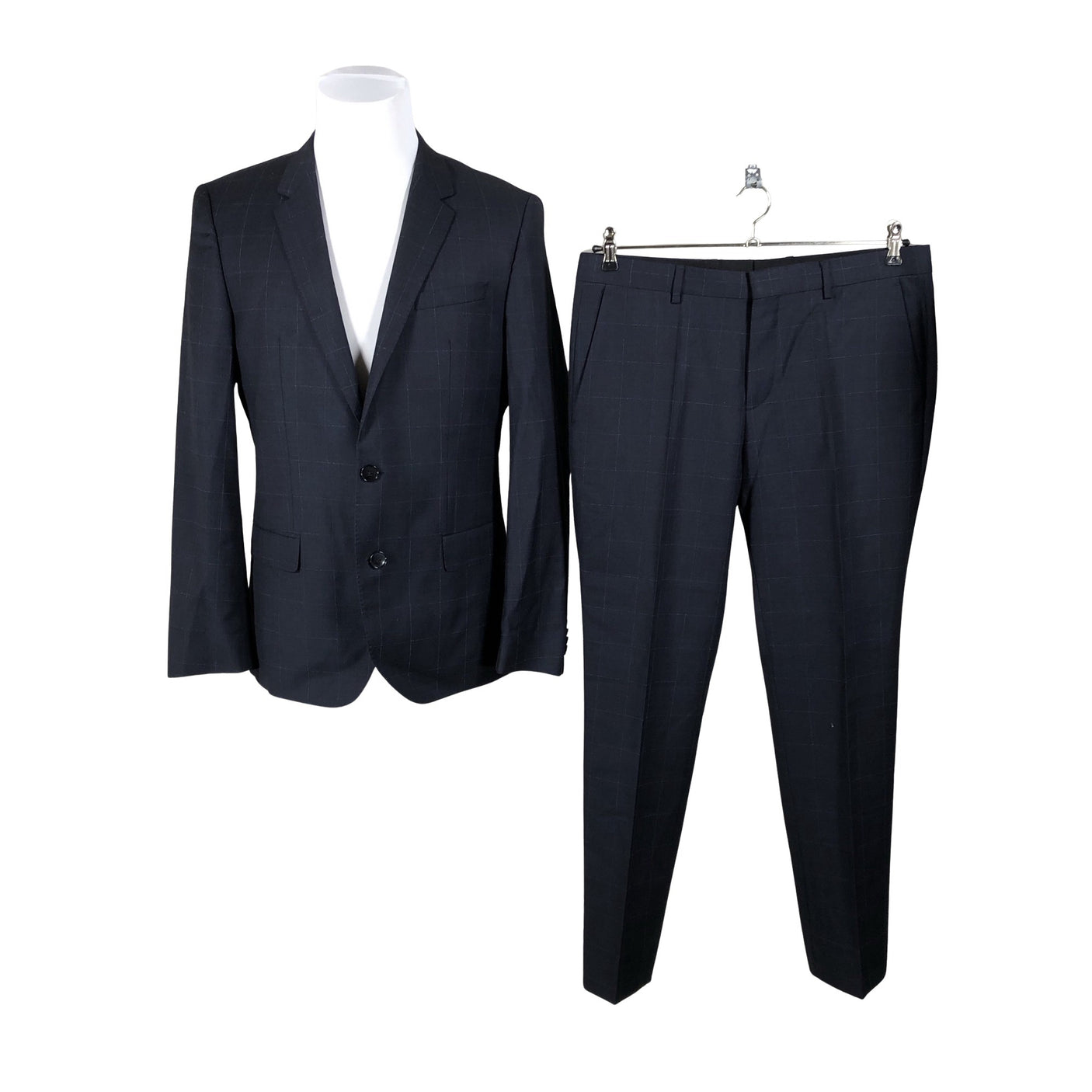 Miesten Hugo Boss - Puku, koko L - Sininen (1)