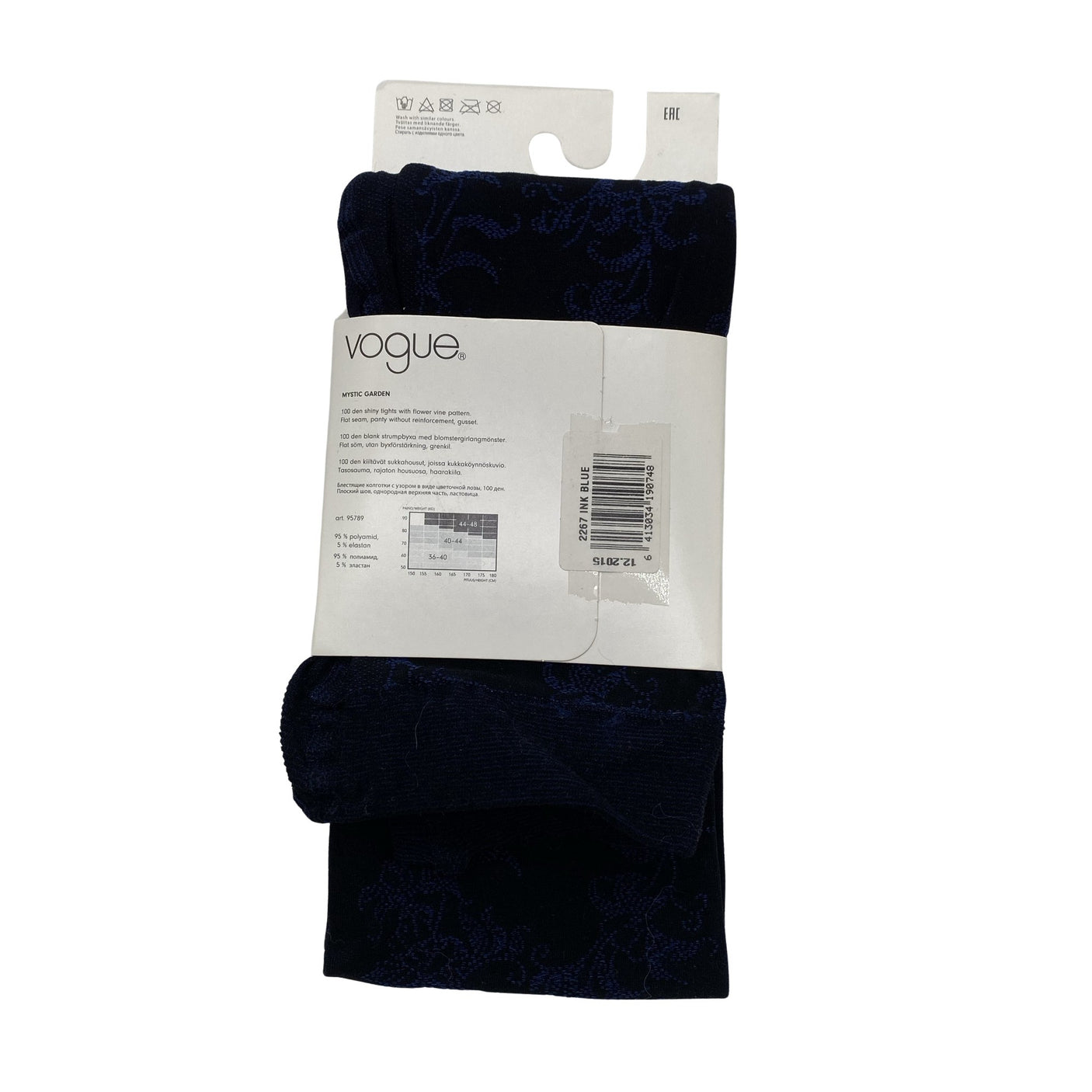 Naisten Vogue - Sukkahousut, ohuet, koko 40 - Sininen (2)