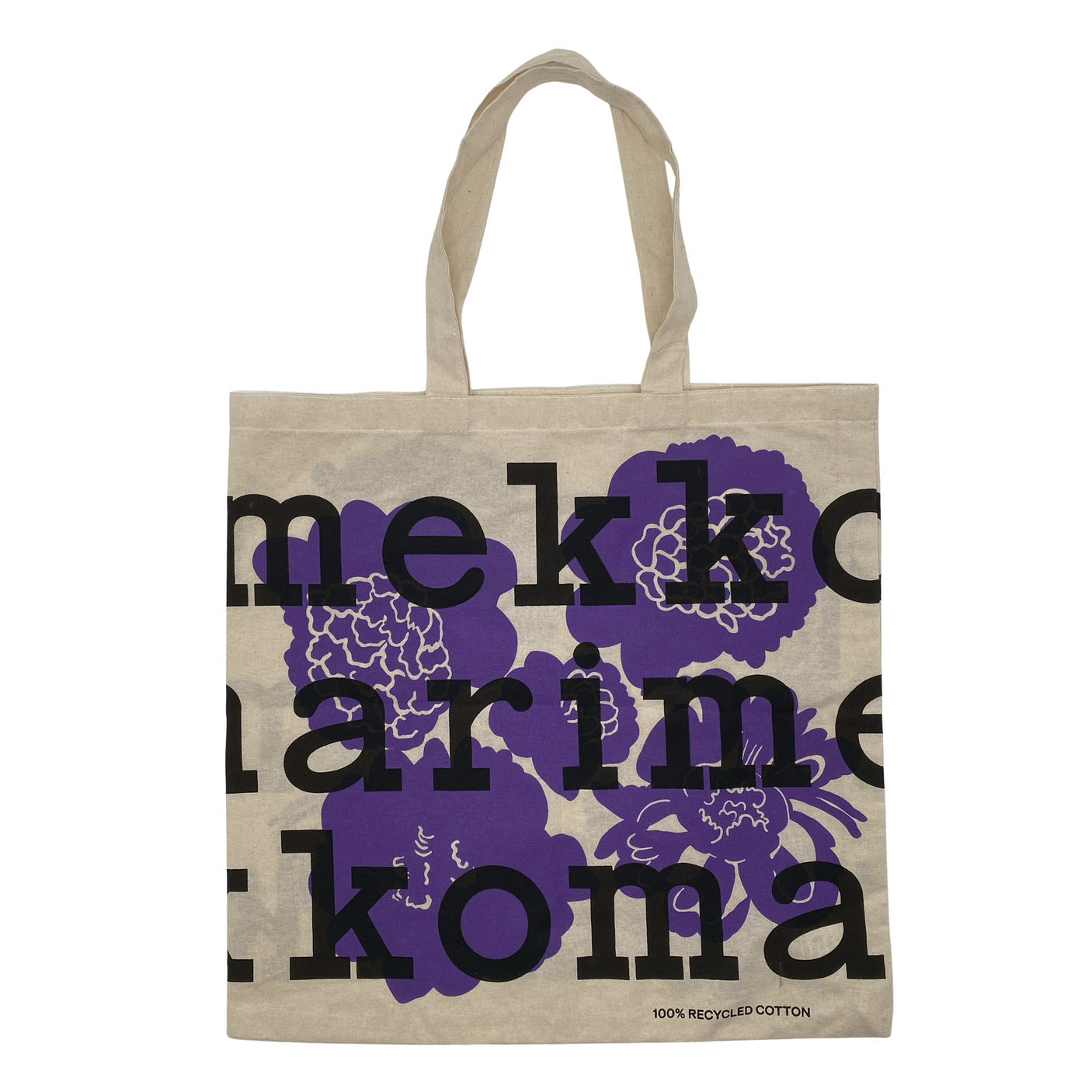 Unisex Marimekko - Ostoskassi, koko Maxi - Luonnonvalkoinen (1)