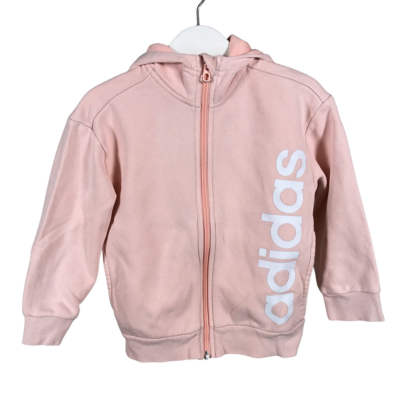 Tyttöjen Adidas - Huppari, koko 98 - 104 - Vaaleanpunainen (1)