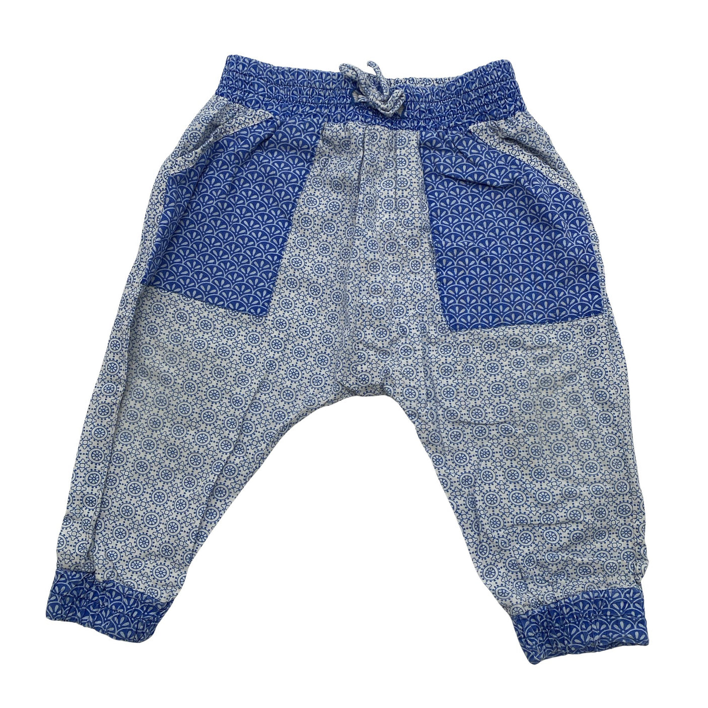 Unisex Lindex - Kangashousut, koko 62 - 68 - Sininen (1)