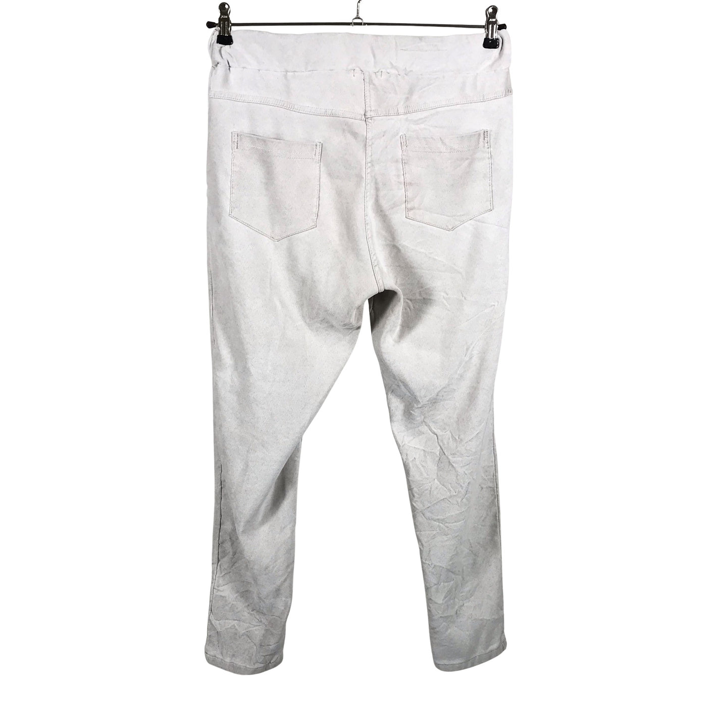 Naisten Perfect Jeans - Kangashousut, koko 38 - Harmaa (2)