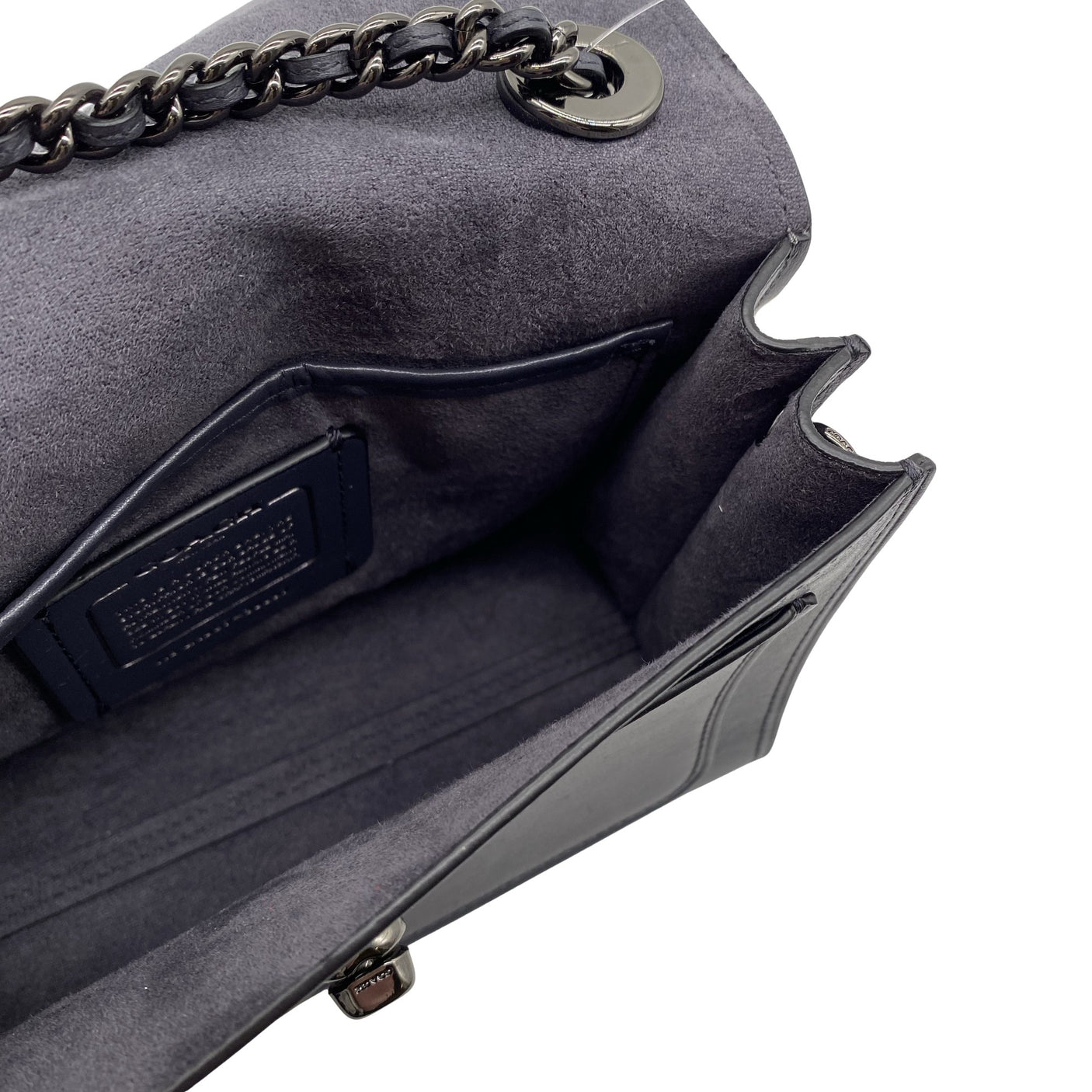 Naisten Coach - Olkalaukku, koko Mini - Harmaa (3)