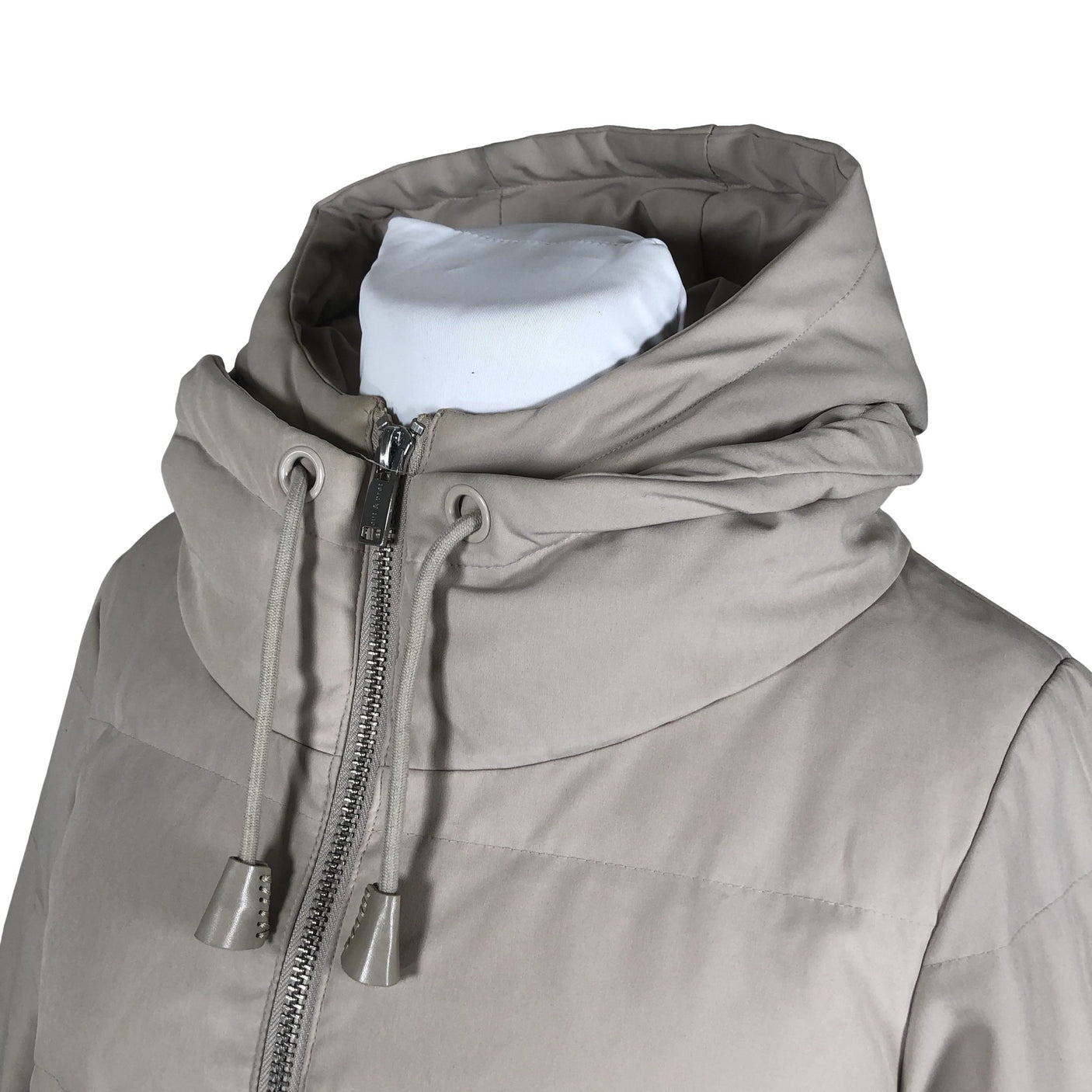 Naisten Cut & Pret - Untuvatakki, koko 44 - Beige (3)