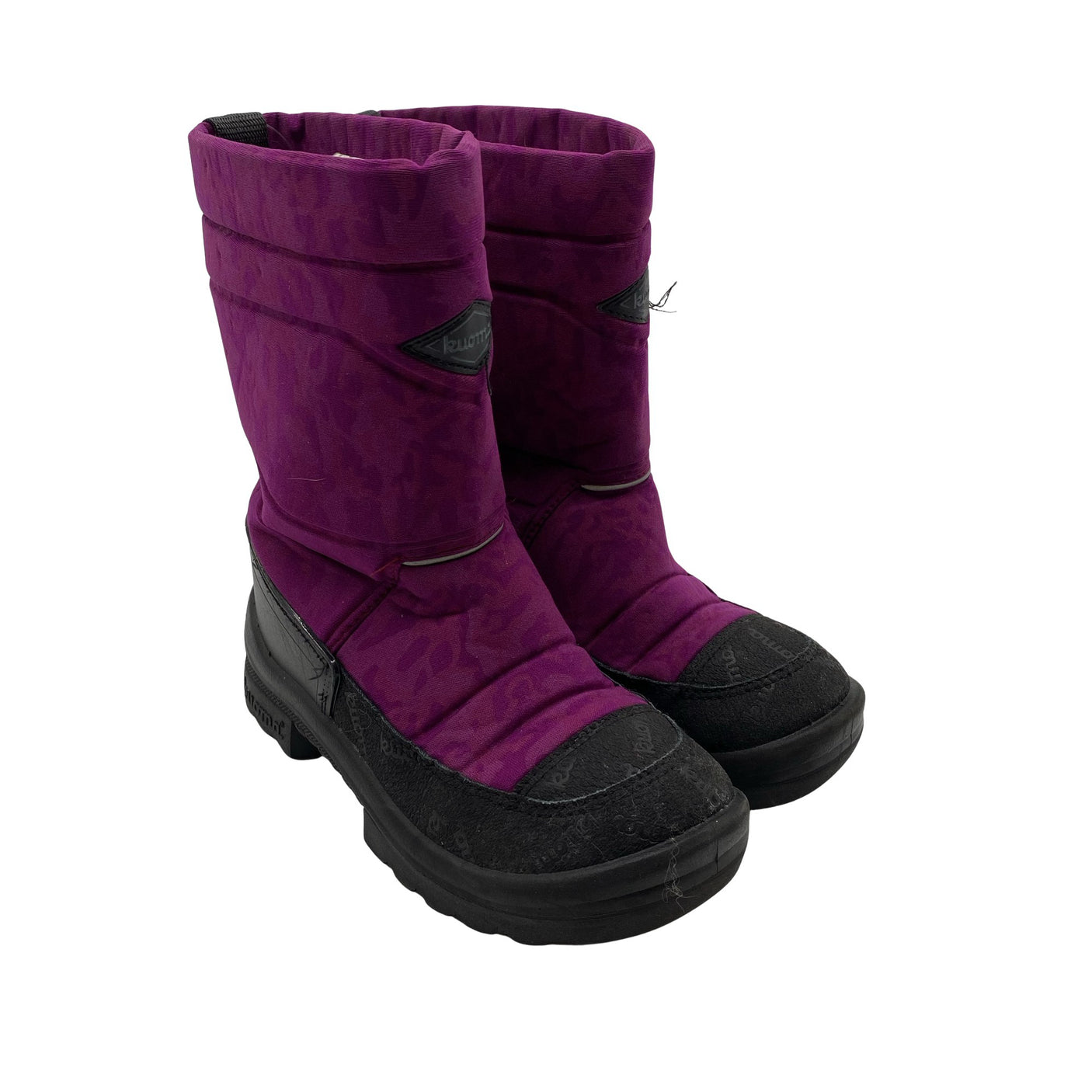 Unisex Kuoma - Talvikengät, koko 34 - Violetti (2)