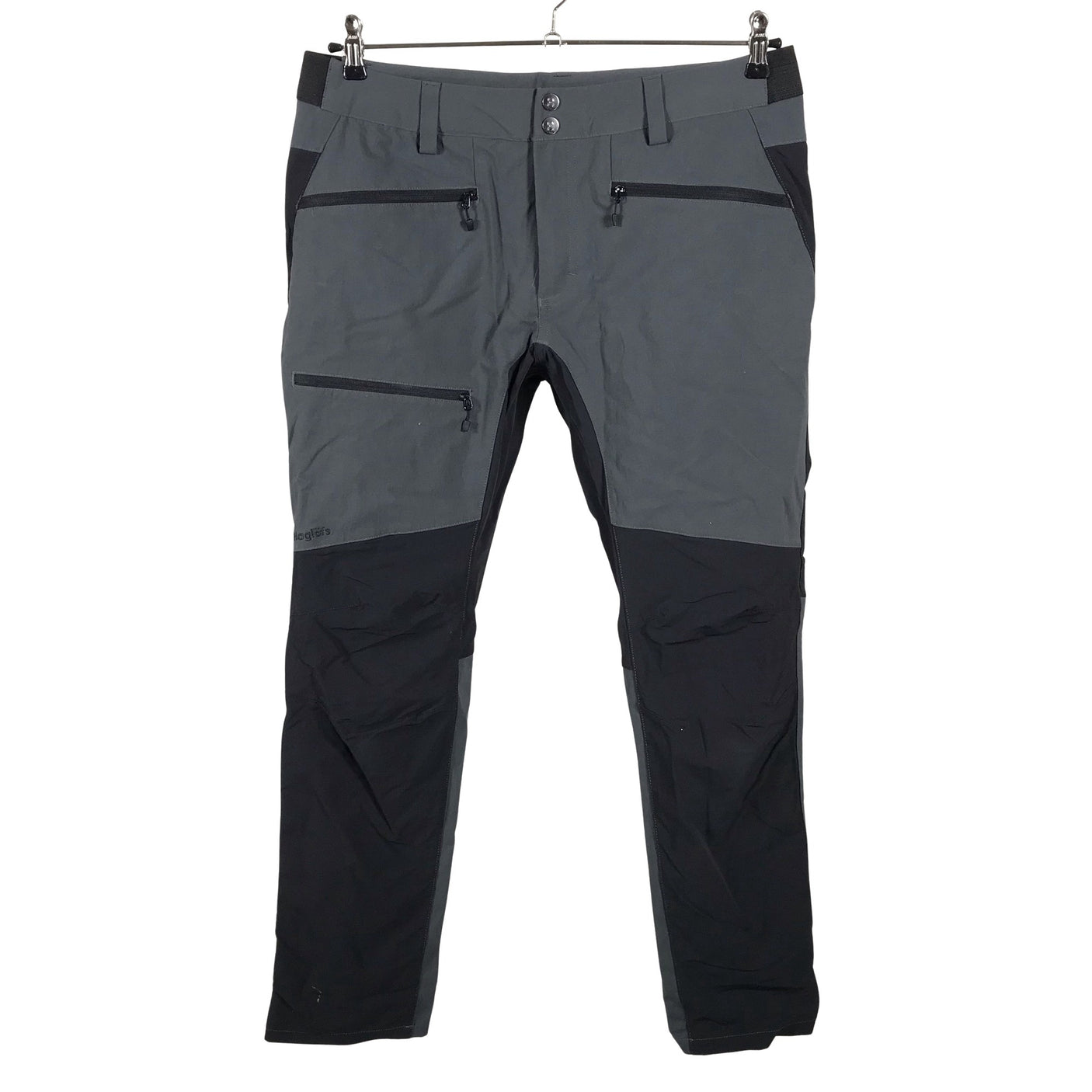 Miesten Haglöfs - Ulkoiluhousut, koko L - Harmaa (1)