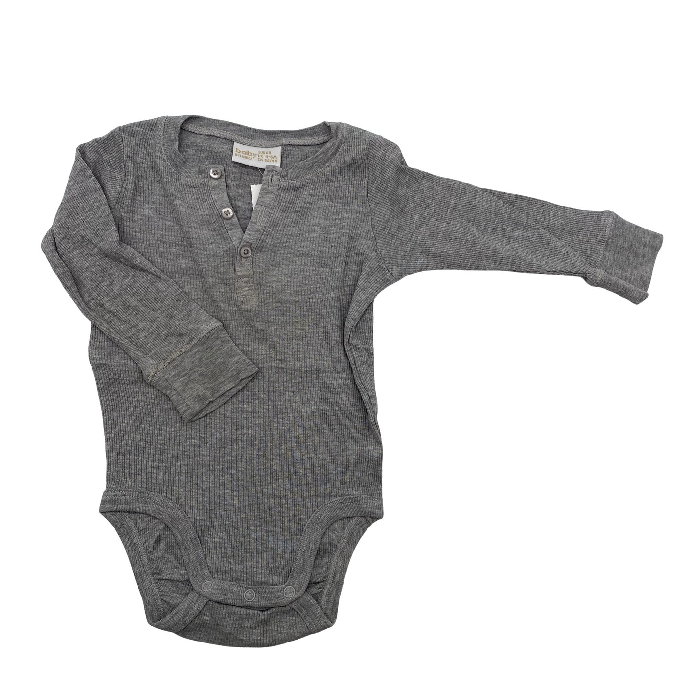 Unisex Lindex - Body, koko 62 - 68 - Harmaa (1)