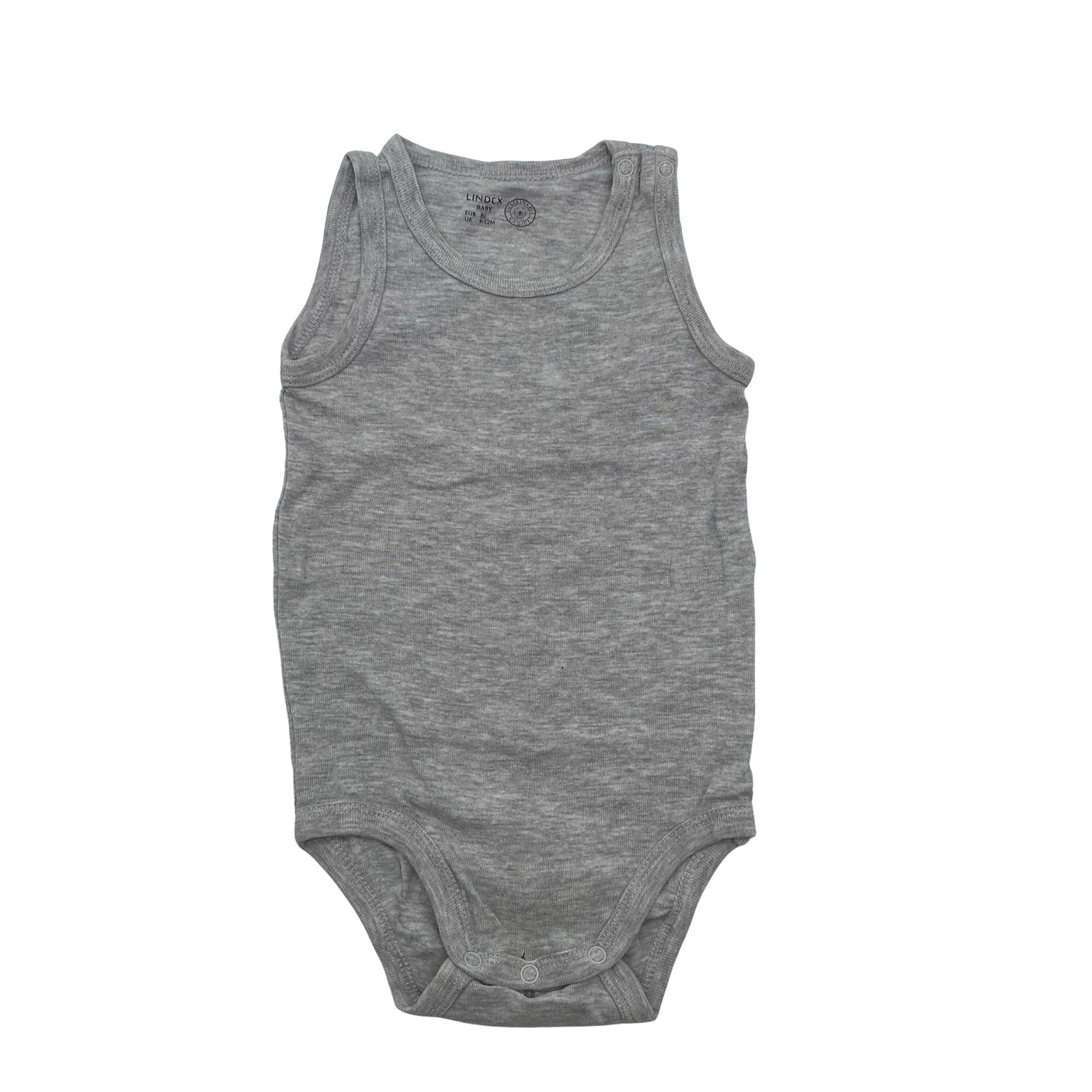 Unisex Lindex - Body, koko 74 - 80 - Harmaa (1)