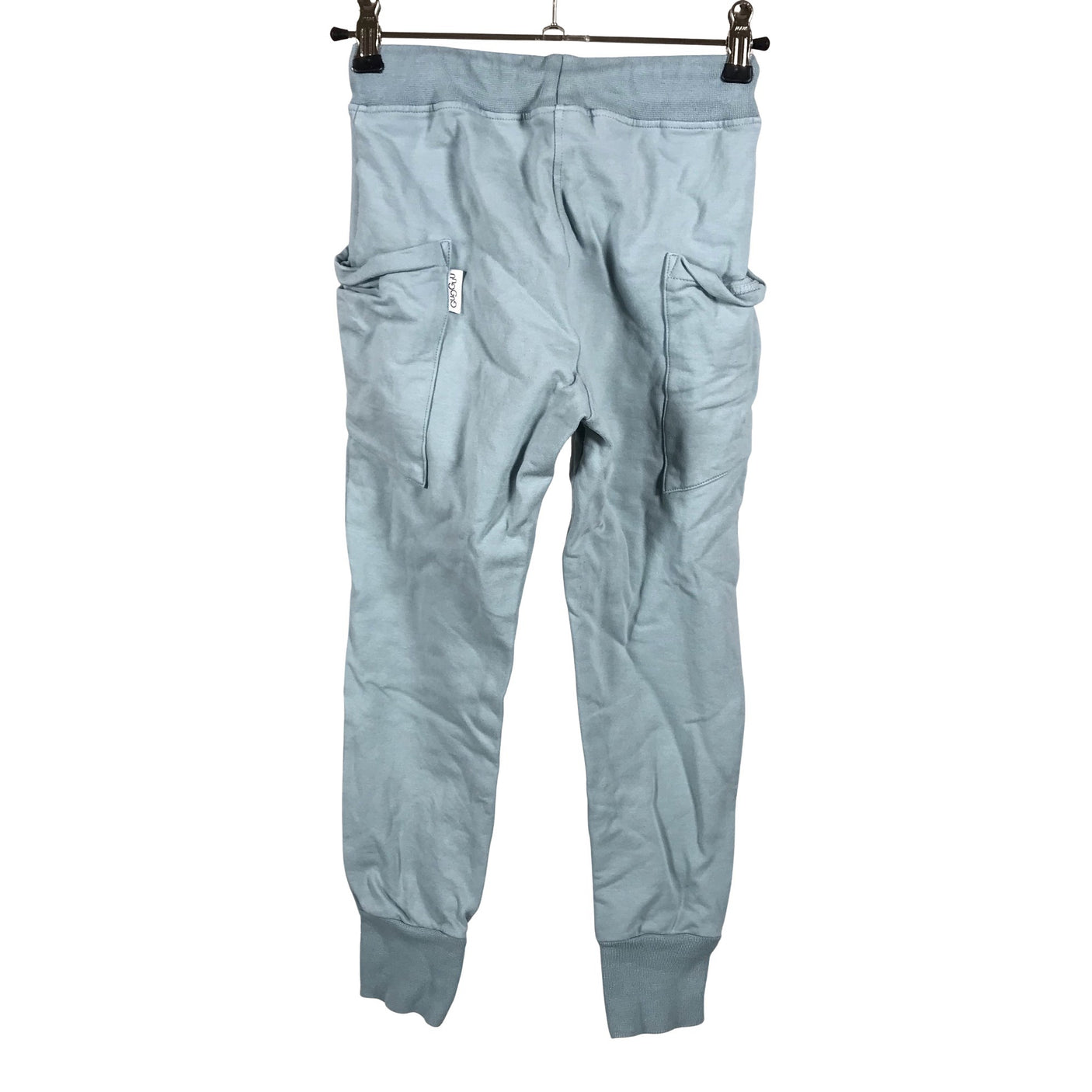 Unisex Gugguu - Collegehousut, koko 128 - 134 - Vaaleansininen (2)