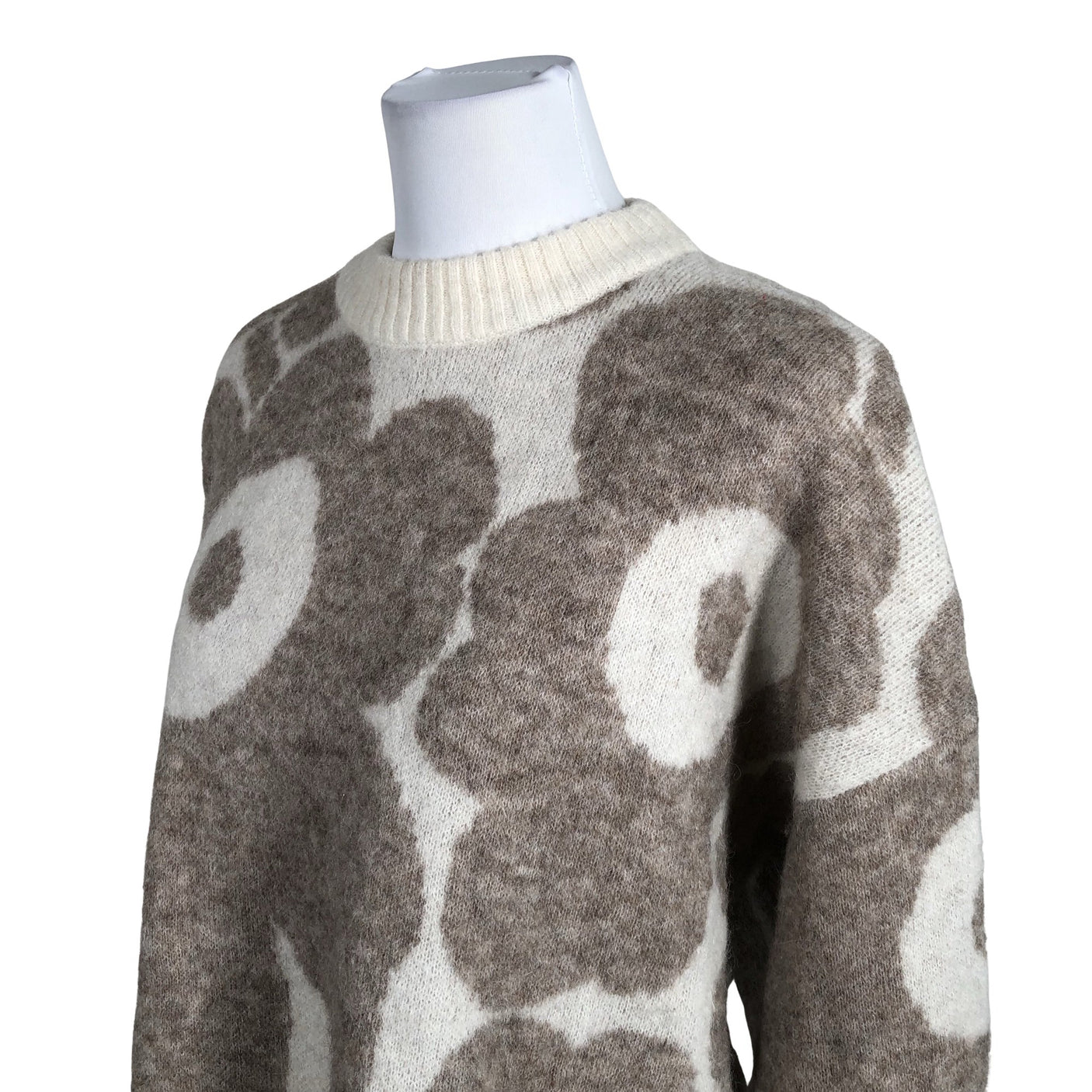 Naisten Marimekko - Neulepaita, koko 38 - Beige (2)