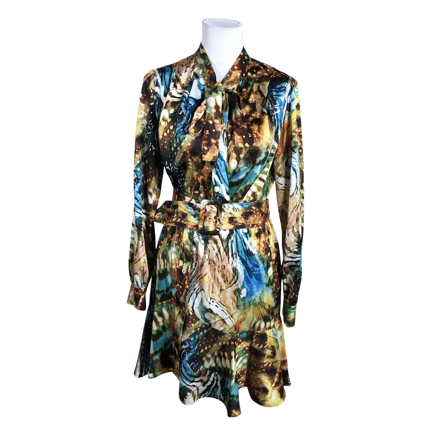 Naisten Marciano by Guess - Sifonkimekko, koko 38 - Ruskea (1)