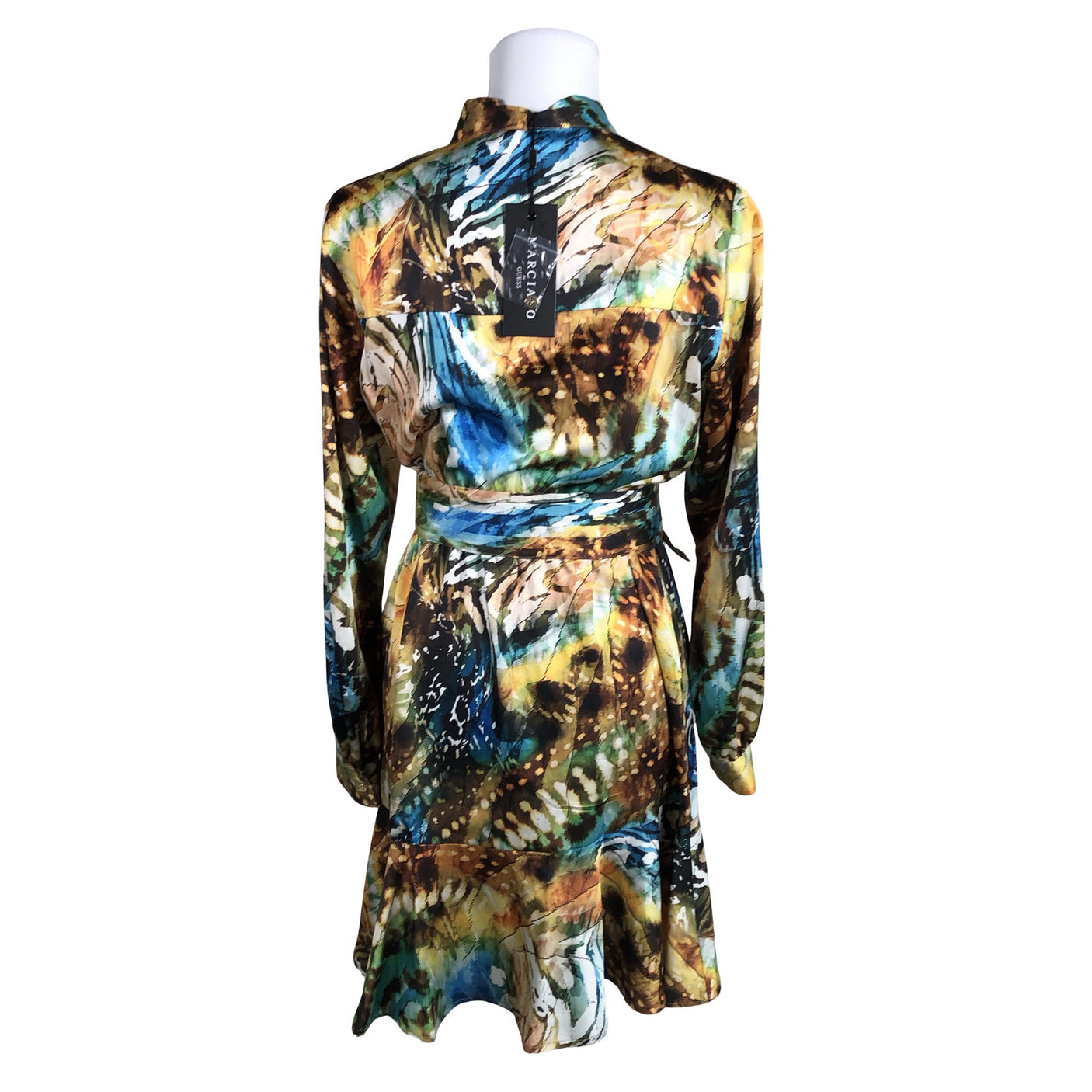 Naisten Marciano by Guess - Sifonkimekko, koko 38 - Ruskea (3)
