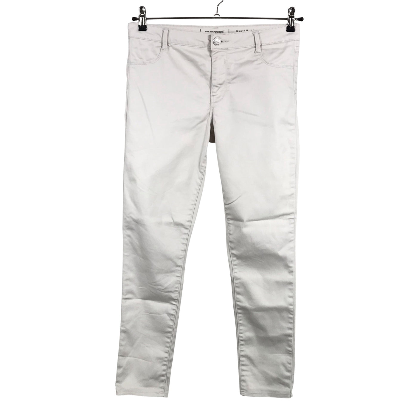 Naisten Soyaconcept - Farkut, koko 38 - Beige (1)