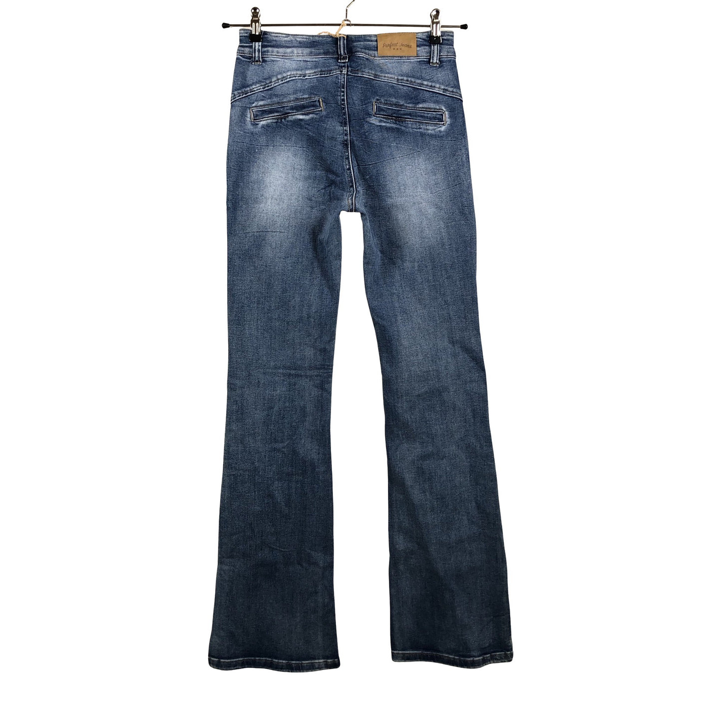 Naisten Perfect Jeans - Farkut, koko 38 - Sininen (2)