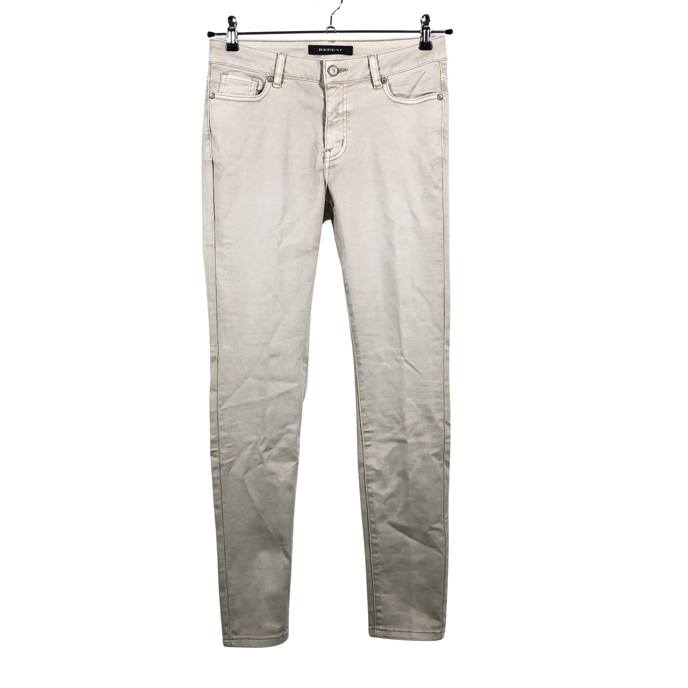 Naisten Repeat - Farkut, koko 40 - Beige (1)