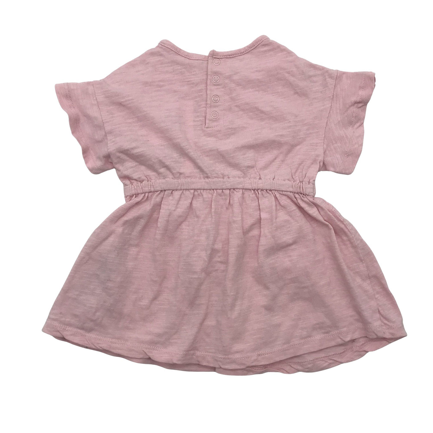 Tyttöjen Guess - Trikoomekko, koko 74 - 80 - Vaaleanpunainen (2)