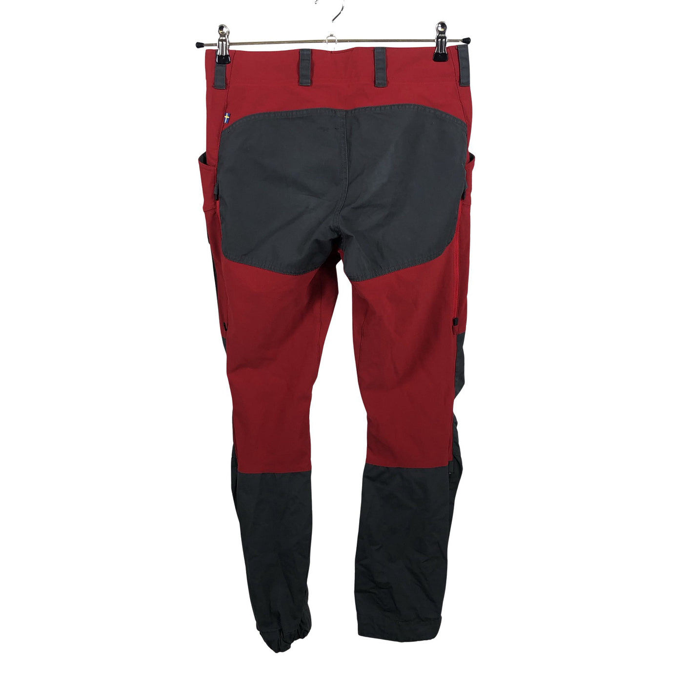Miesten Fjällräven - Ulkoiluhousut, koko XS - Punainen (2)