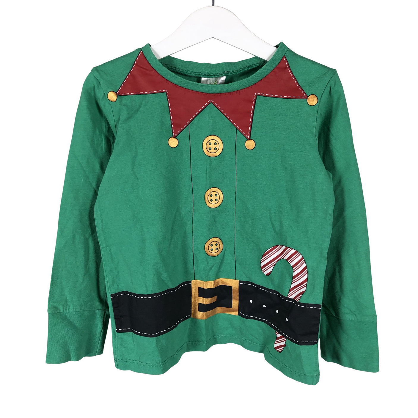 Unisex Lindex - Trikoopaita, koko 110 - 116 - Vihreä (1)