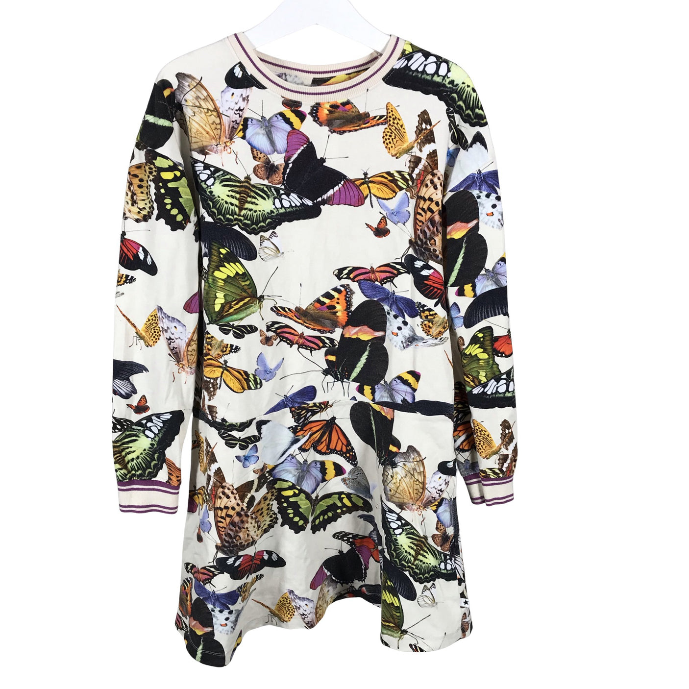 Tyttöjen Molo Kids - Trikoopaita, koko 134 - 140 - Beige (1)