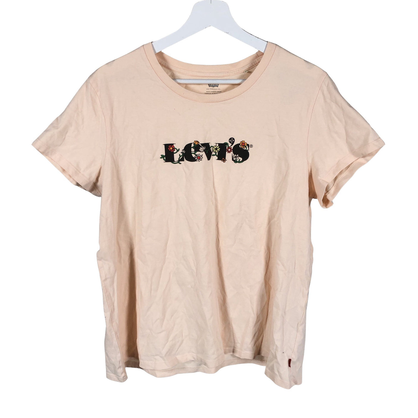 Naisten Levi's - T-paita, koko 42 - Vaaleanpunainen (1)