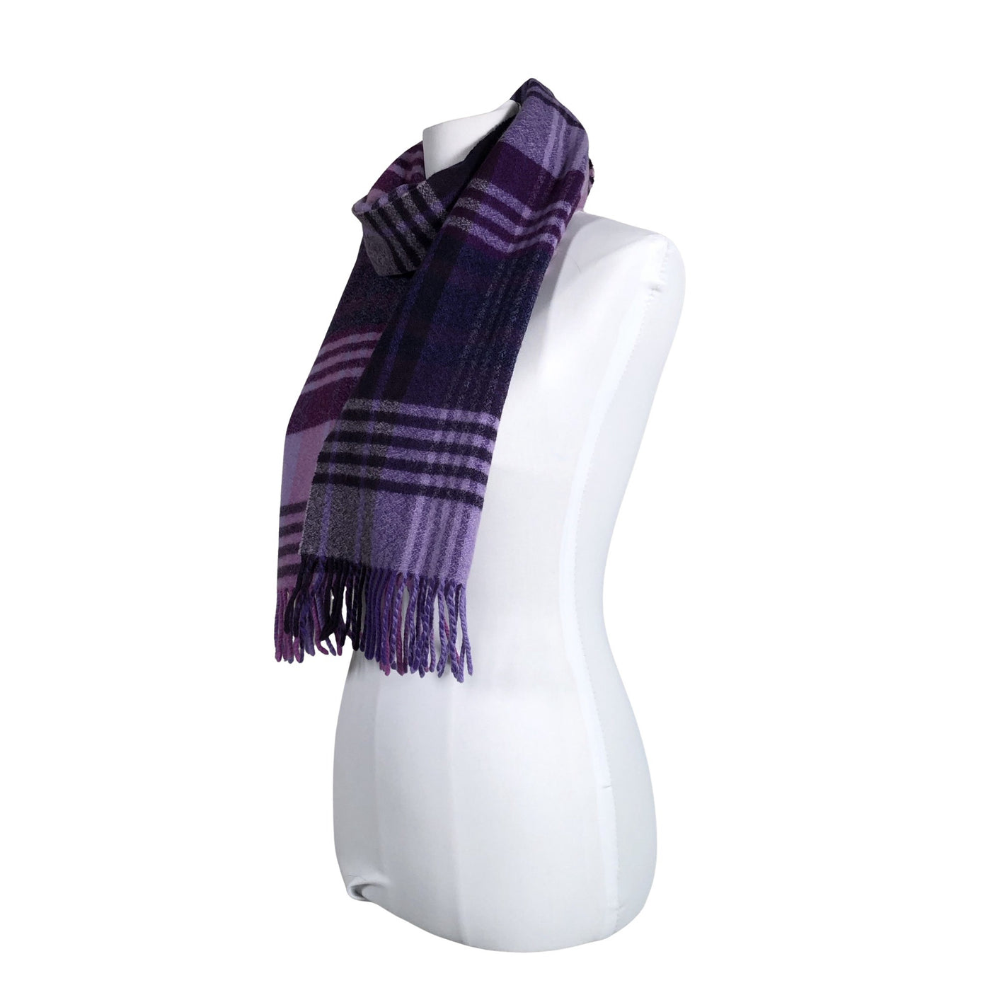 Unisex Mulberry - Kaulaliina, koko Ei kokoa - Violetti (3)