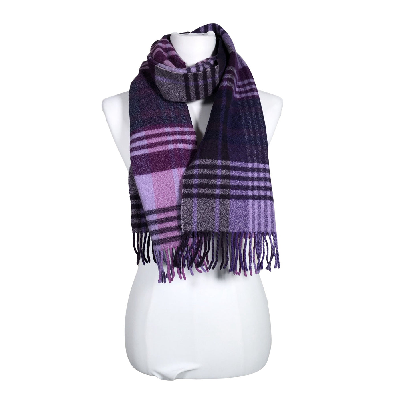 Unisex Mulberry - Kaulaliina, koko Ei kokoa - Violetti (1)