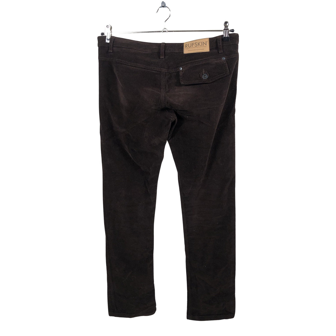 Miesten Rufskin - Samettihousut, koko W30 - Ruskea (2)